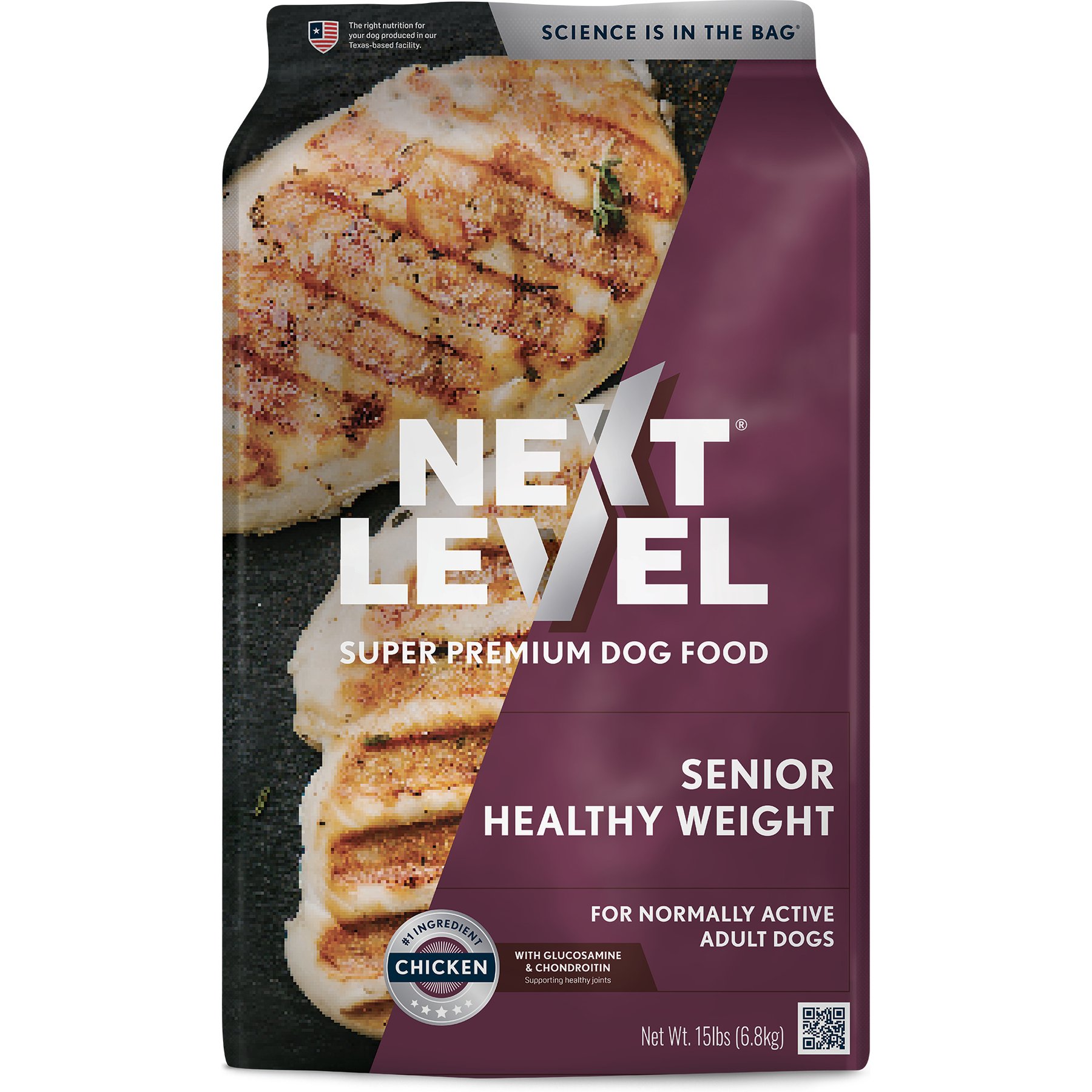 Next Level Super Premium Pet Food Senior Healthy Weight Dry Dog Food