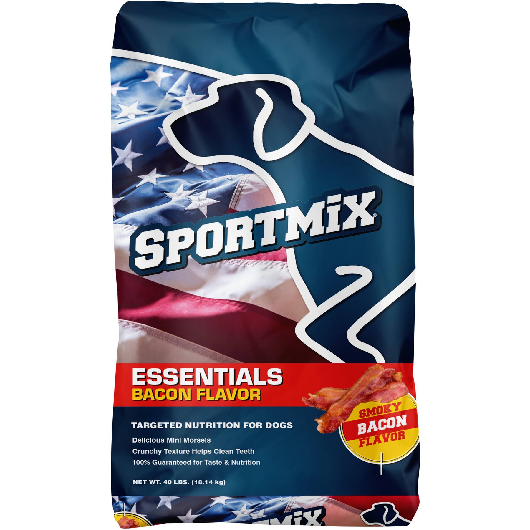 SPORTMiX Essentials Adult Bacon Flavor Dry Dog Food