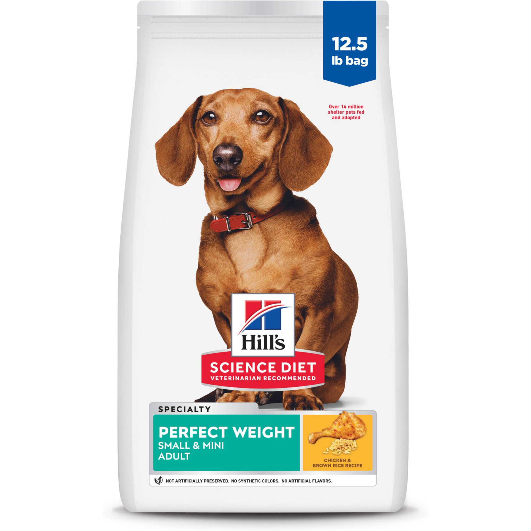 Hill's Science Diet Adult Perfect Weight Management Small Breed & Mini Breed Chicken Recipe Dry Dog Food