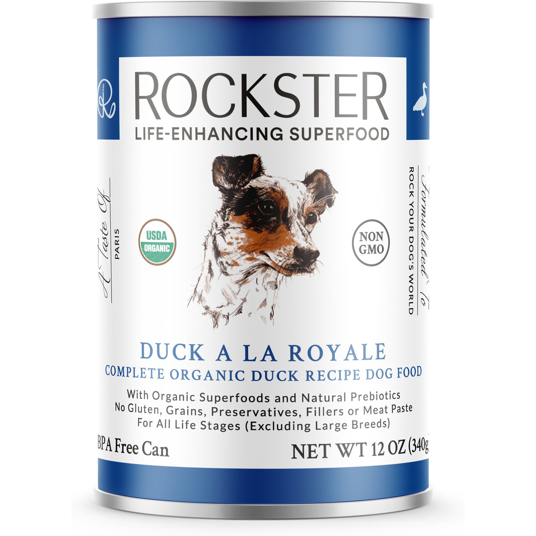 Rockster Duck a la Royale Wet Dog Food