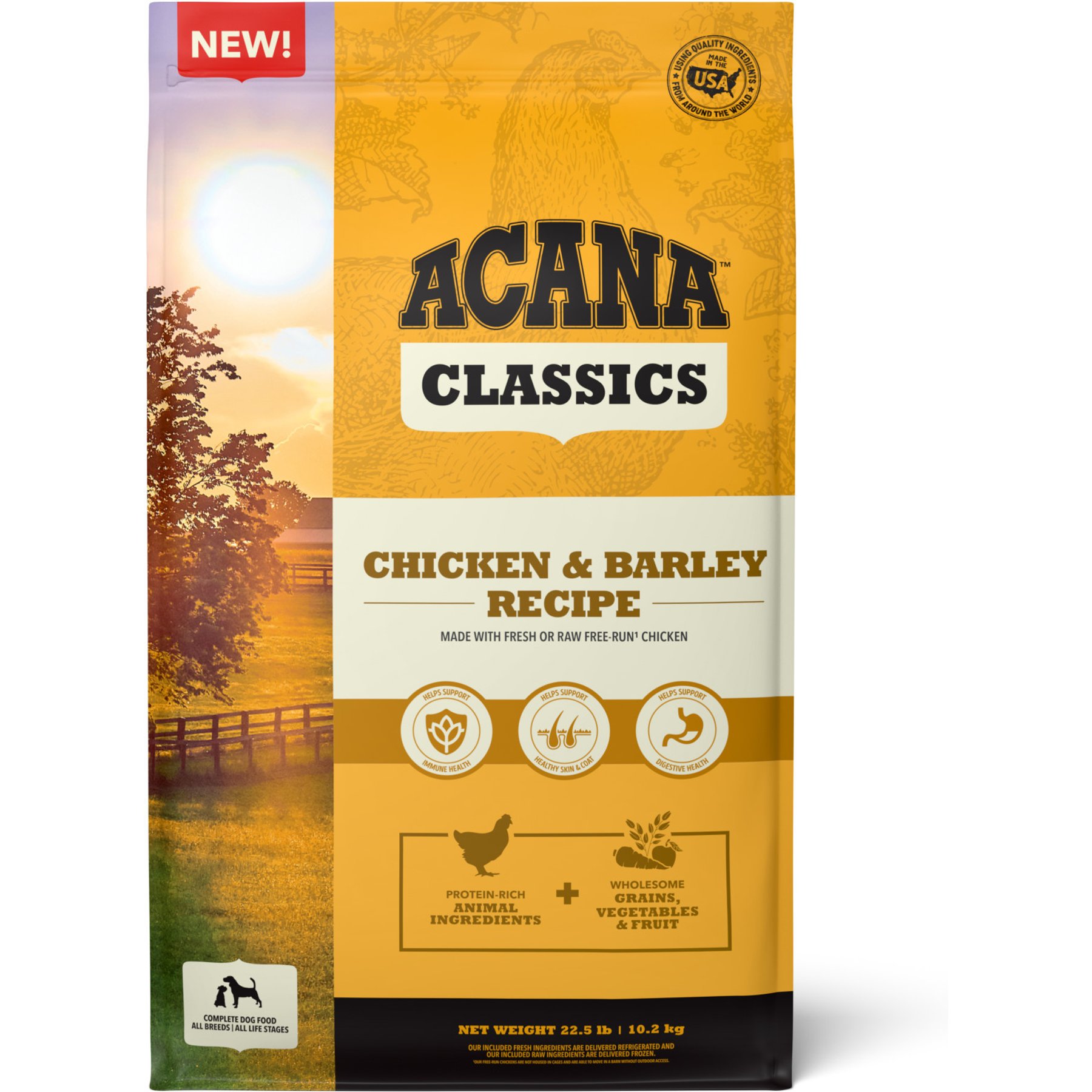 ACANA Classics Chicken & Barley Dry Dog Food