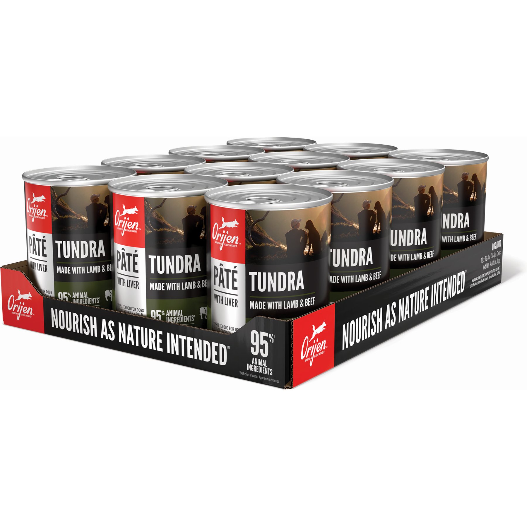 ORIJEN Tundra Pate with Liver Wet Dog Food