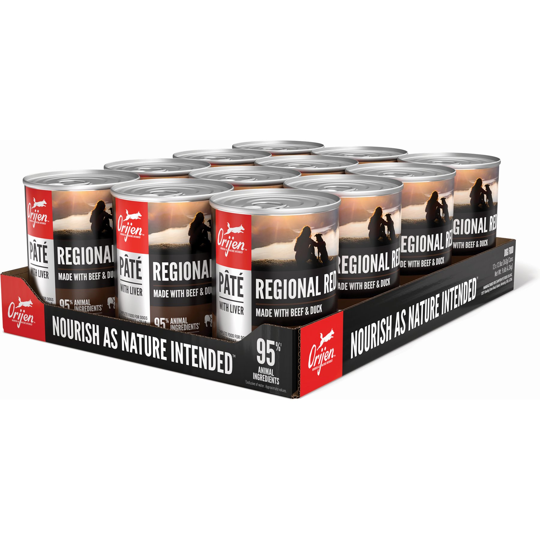 ORIJEN Regional Red Pate with Liver Wet Dog Food