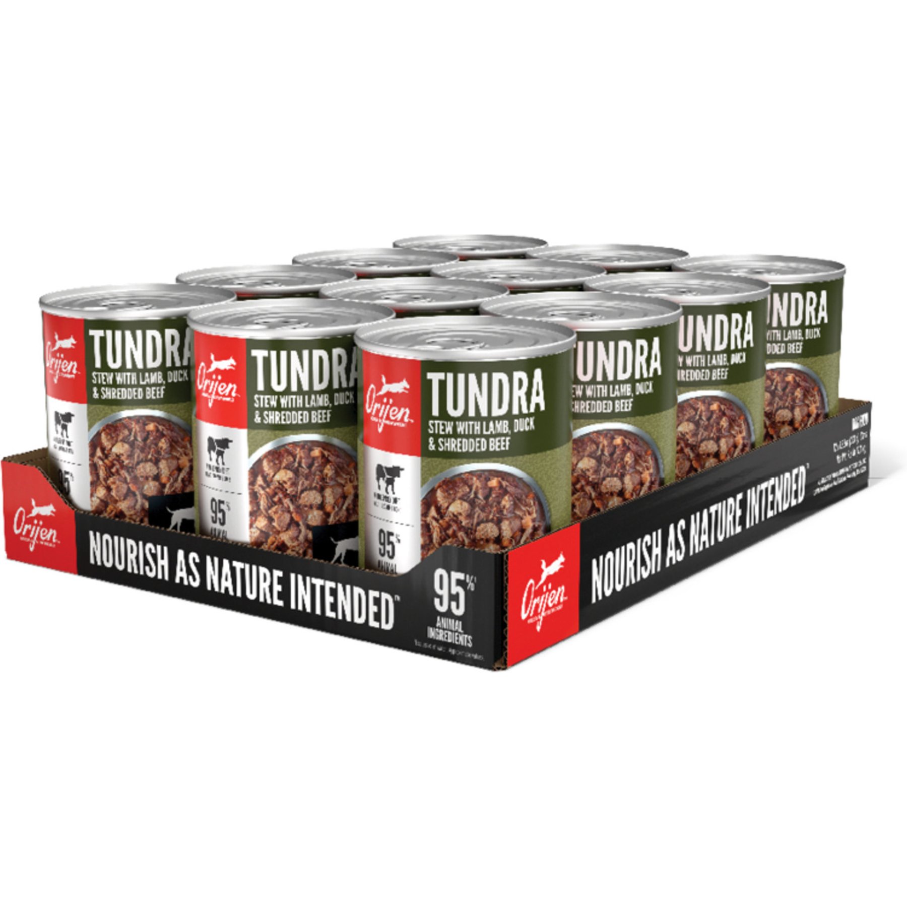 ORIJEN Real Meat Shreds Tundra Stew Wet Dog Food