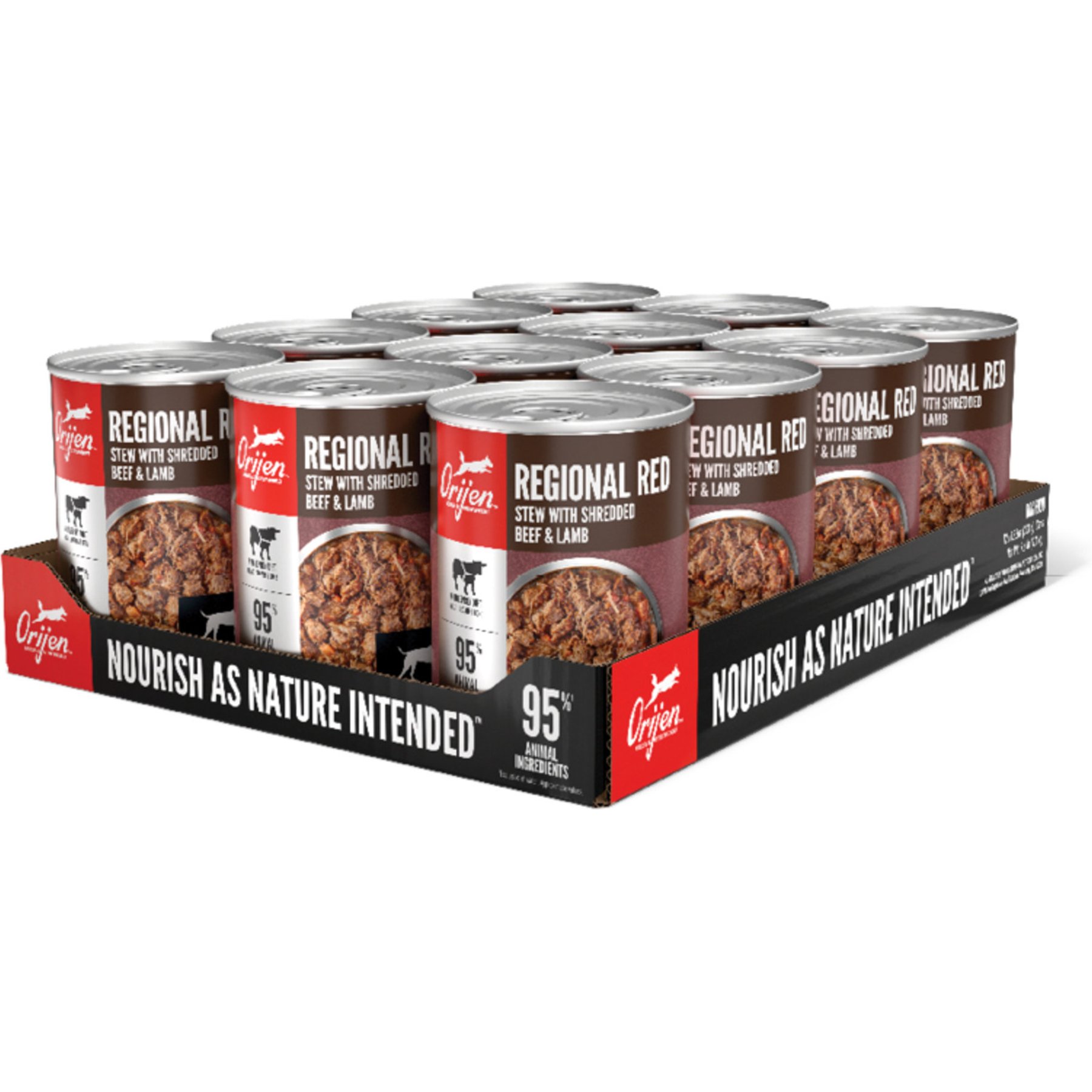 ORIJEN Real Meat Shreds Regional Red Stew Wet Dog Food