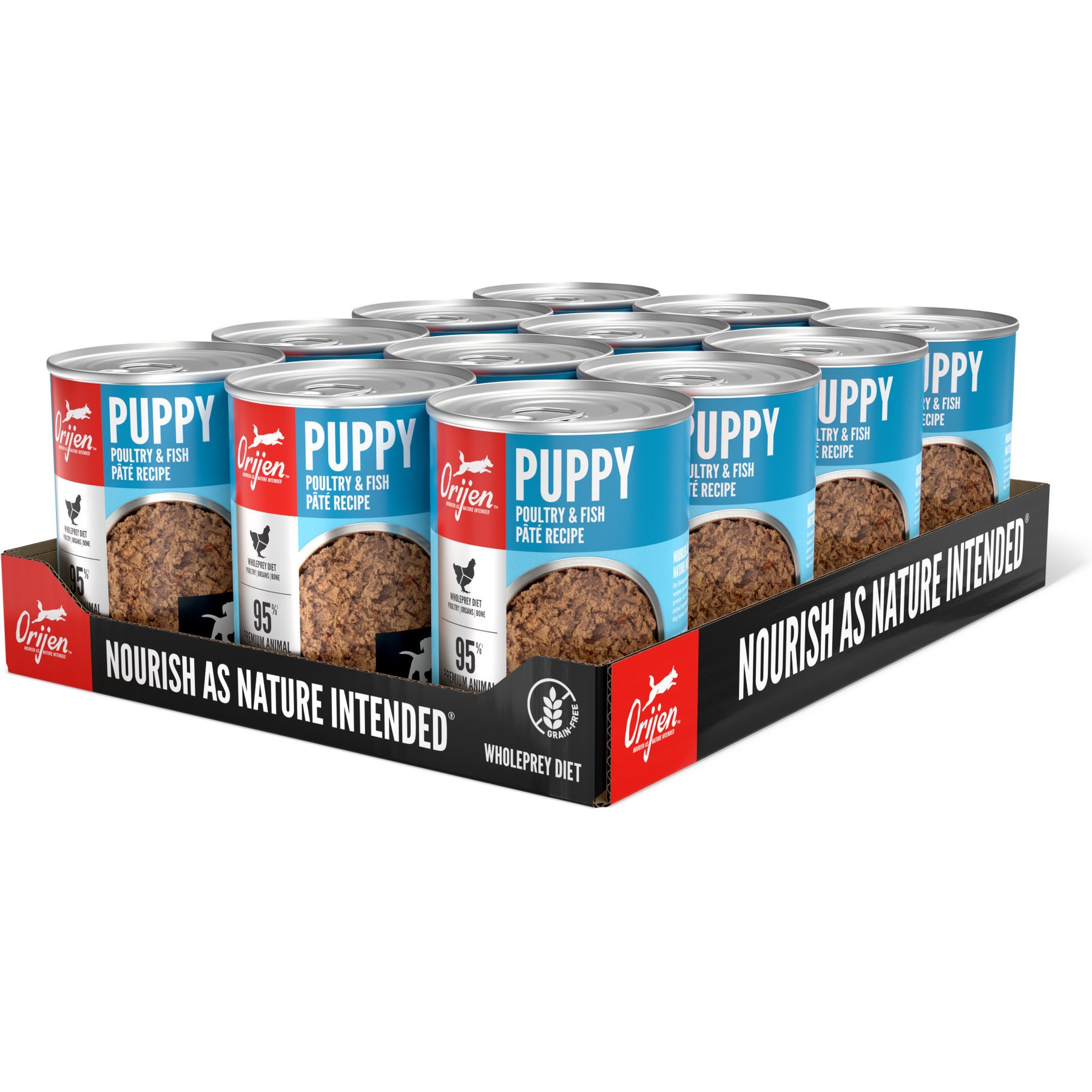 ORIJEN Puppy Pate Poultry & Fish Wet Dog Food
