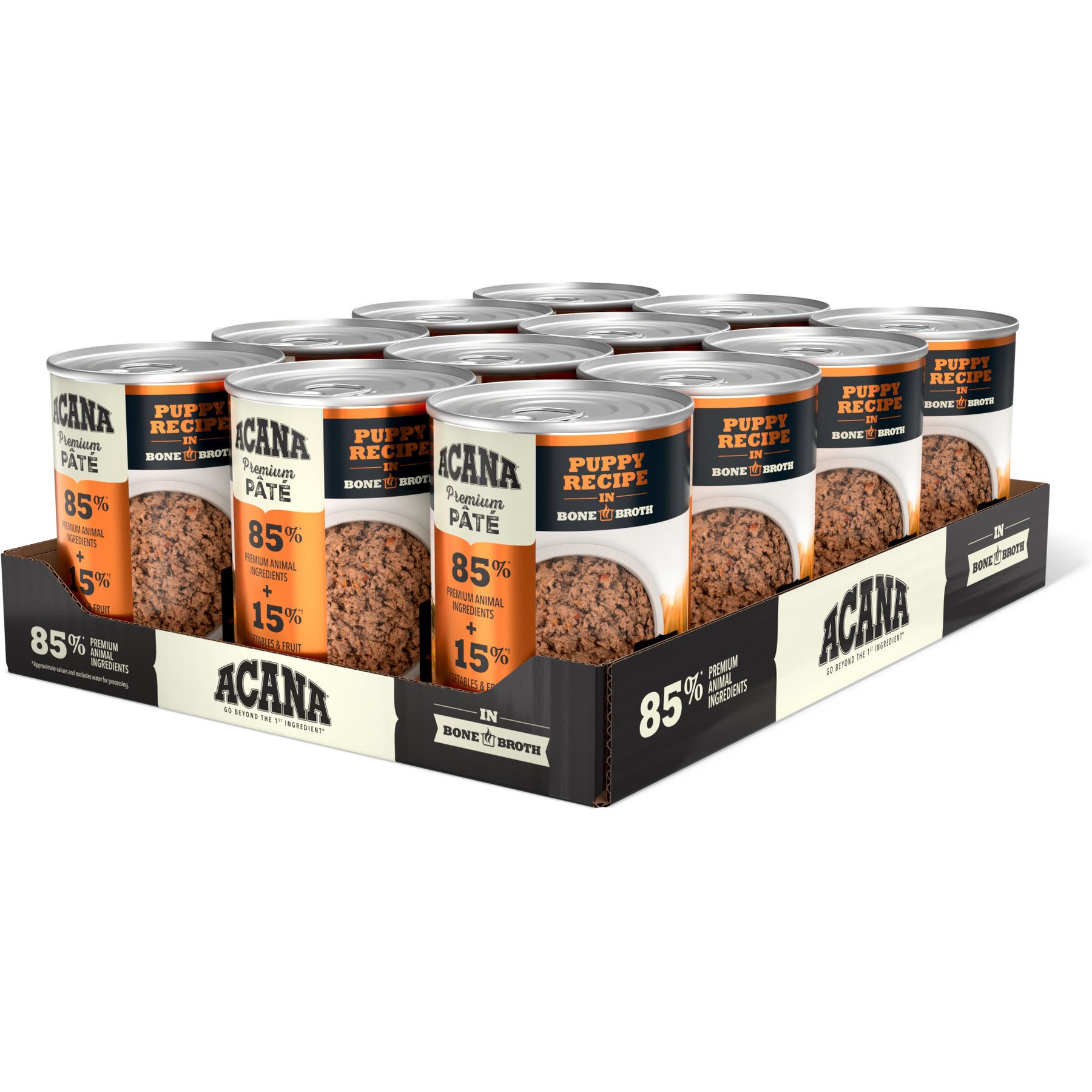 ACANA Premium Pate Puppy in Bone Broth Grain-Free Wet Dog Food