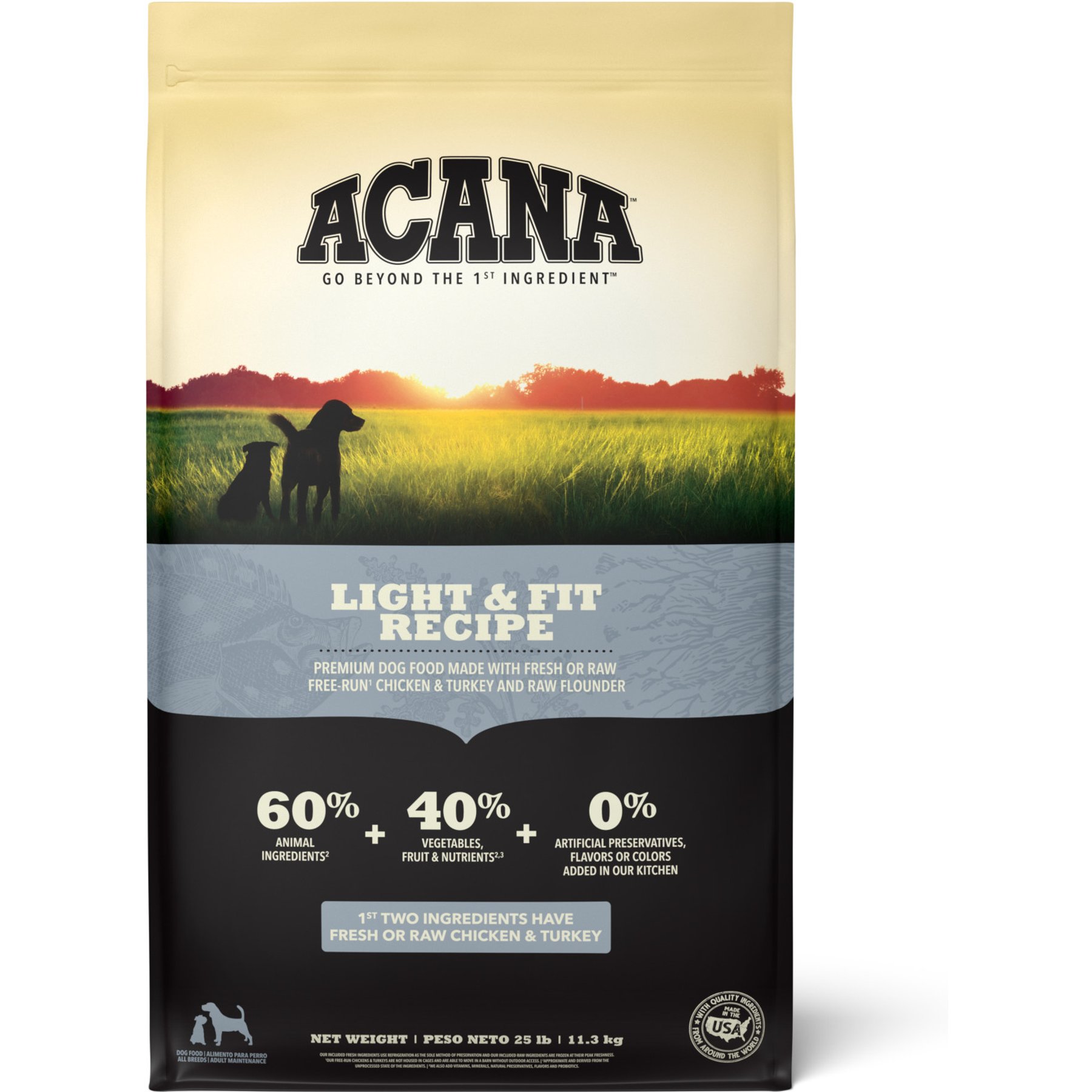 ACANA Light & Fit Grain-Free Dry Dog Food