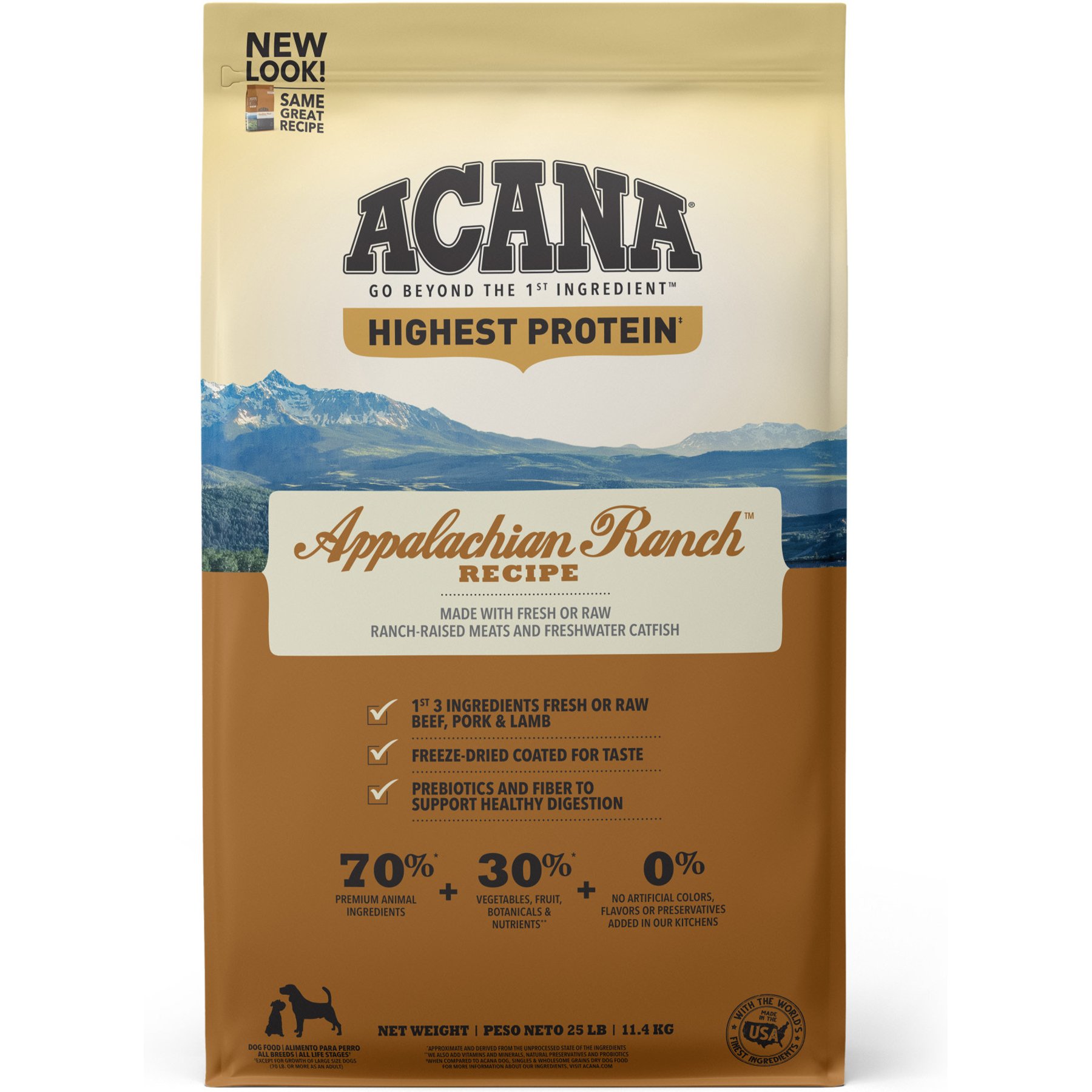 ACANA Appalachian Ranch Highest Protein Grain-Free Dry Dog Food