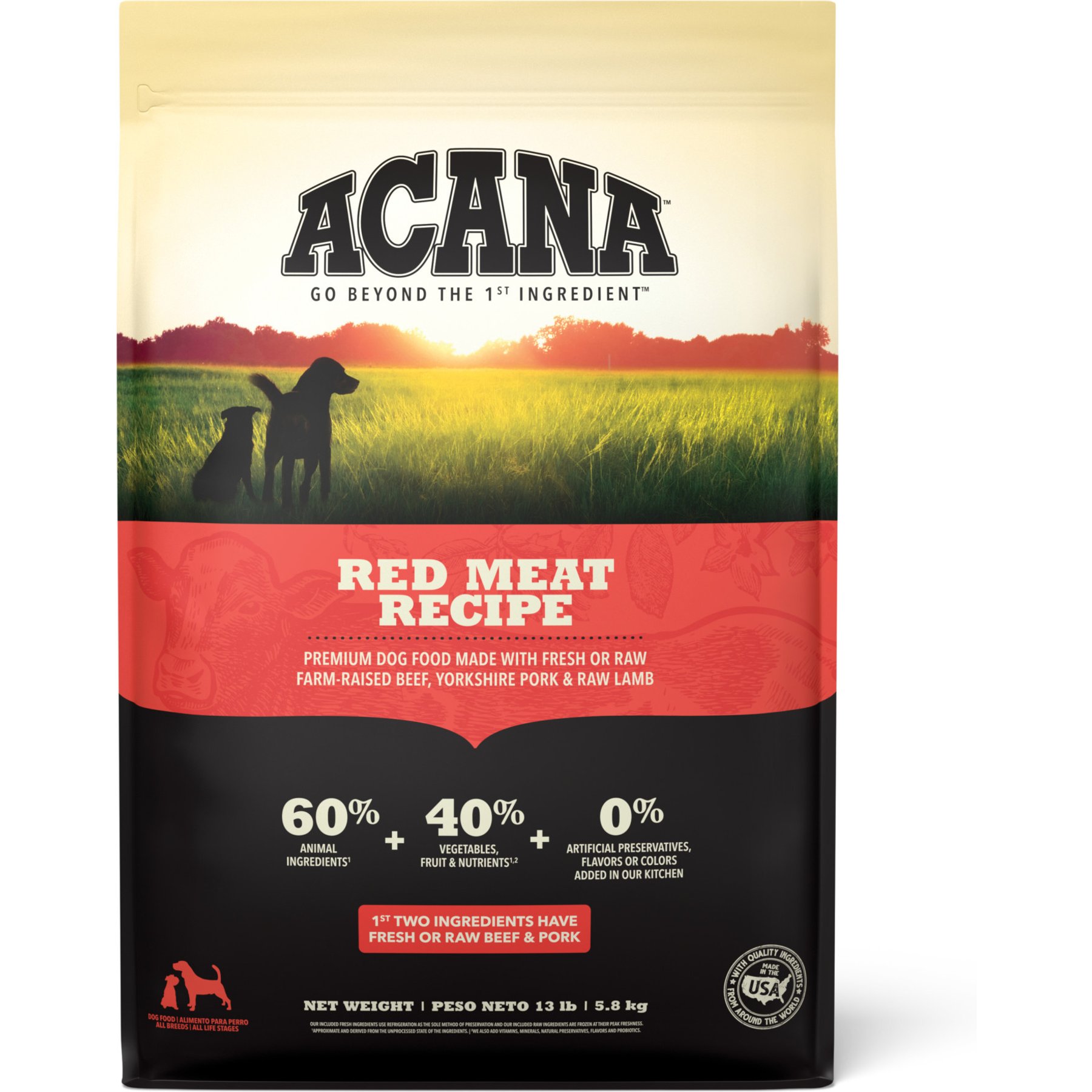 ACANA Red Meat Grain-Free Dry Dog Food