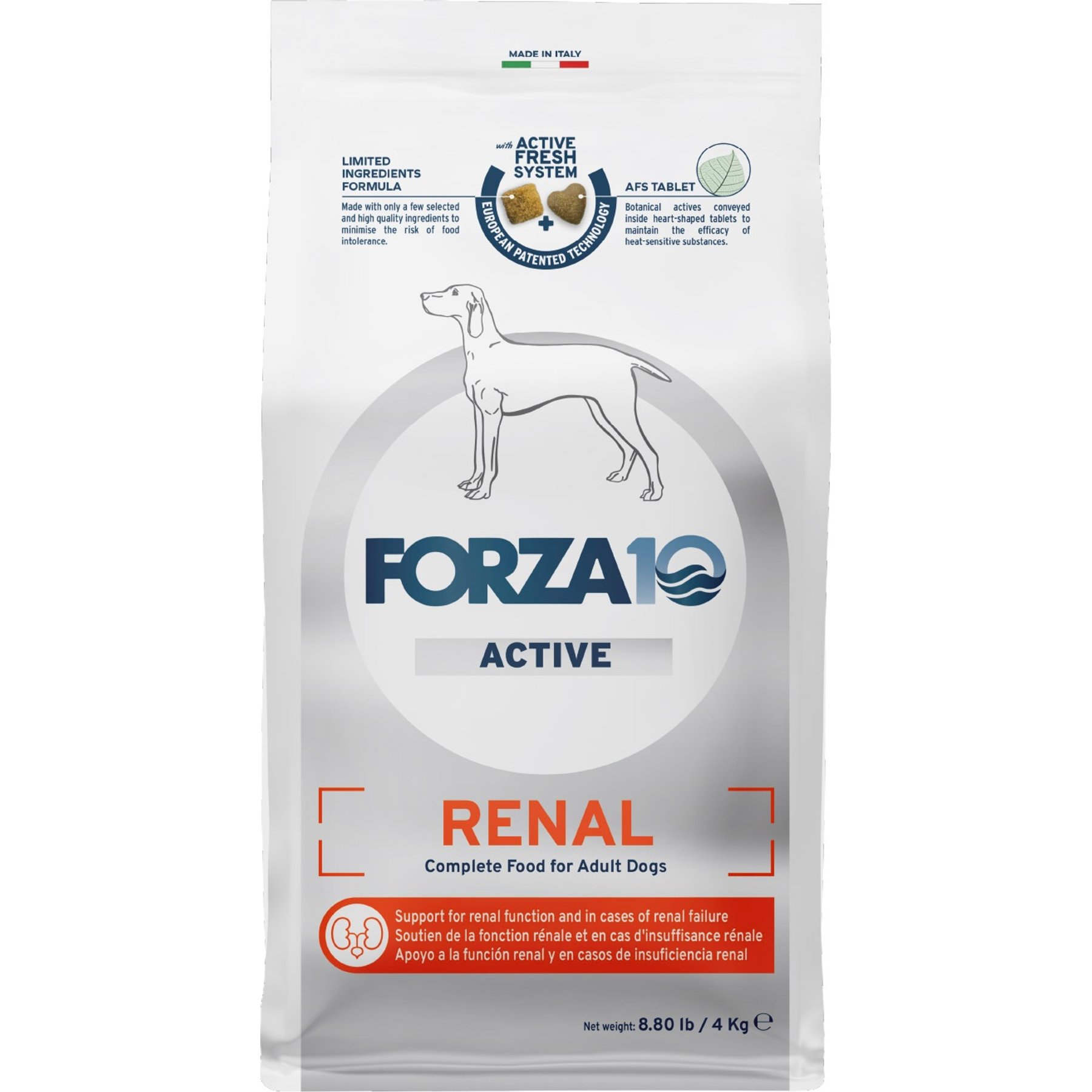 Forza10 Active Kidney Renal Dry Dog Food