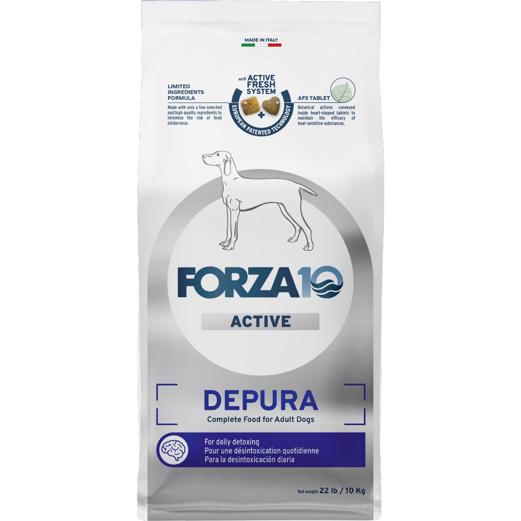 Forza10 Active Depura Fish Dry Dog Food