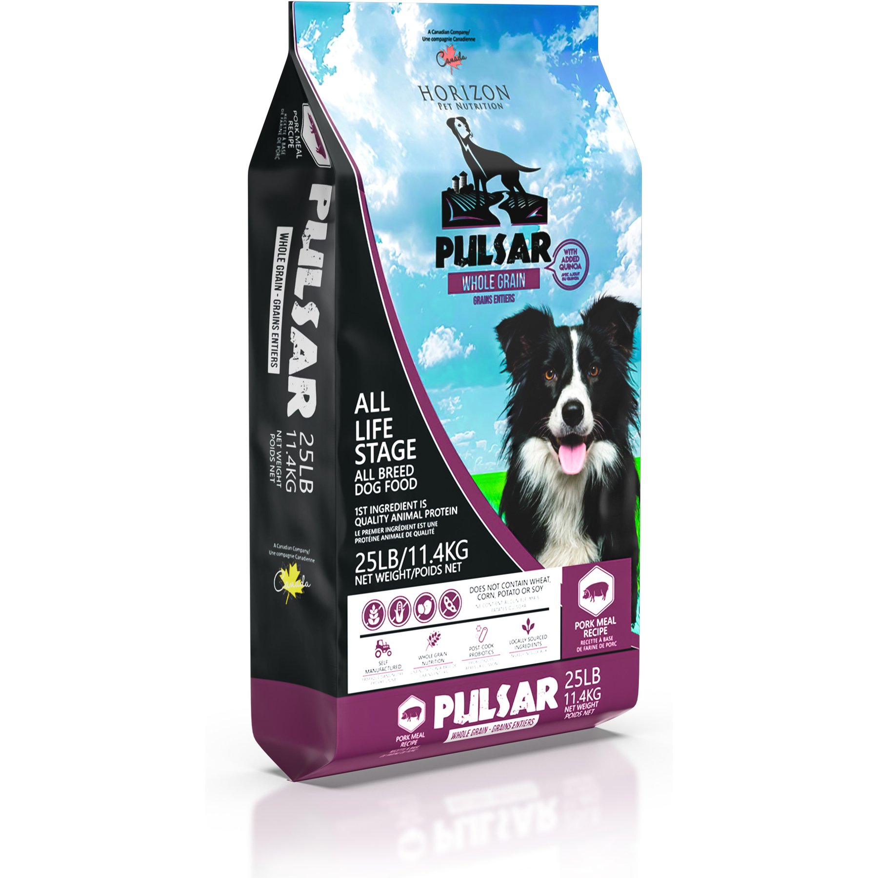 Horizon Pulsar Whole Grain Pork Recipe Dry Dog Food