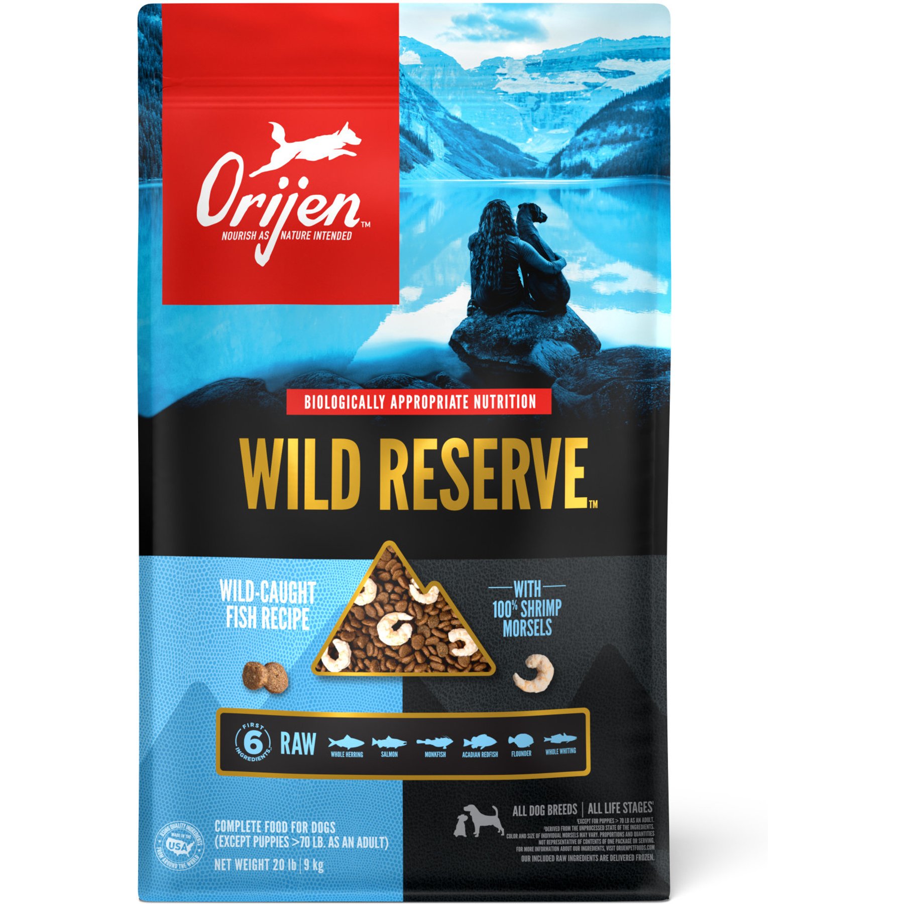 ORIJEN Wild Reserve Wild-Caught Fish Dry Dog Food