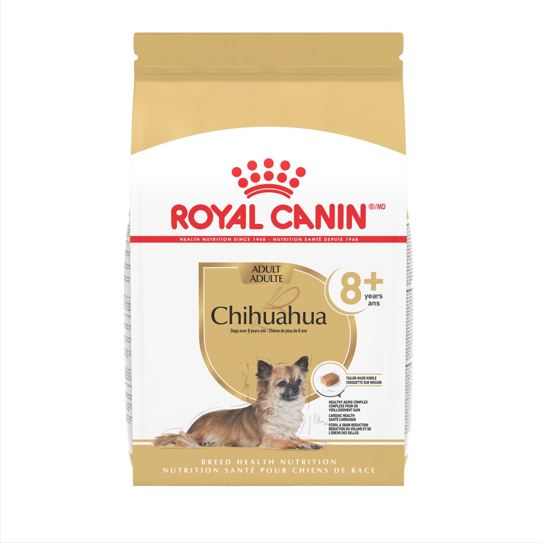 Royal Canin Breed Health Nutrition Chihuahua Adult 8+ Dry Dog Food