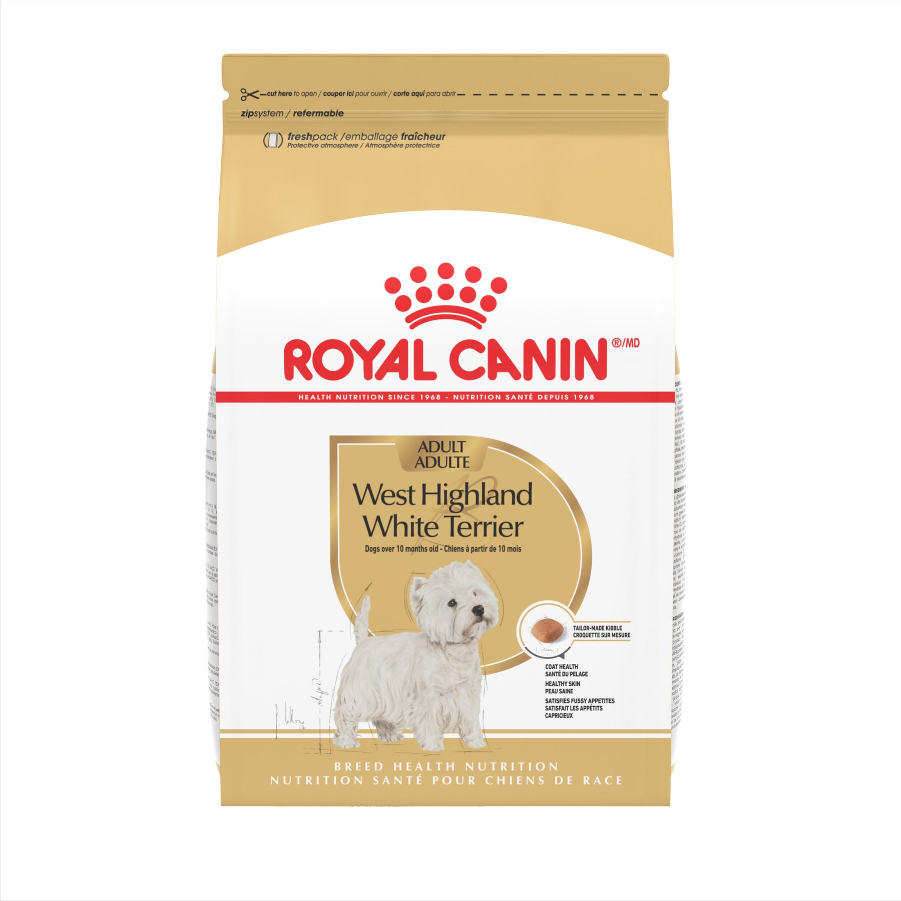 Royal Canin Breed Health Nutrition West Highland White Terrier Adult Dry Dog Food