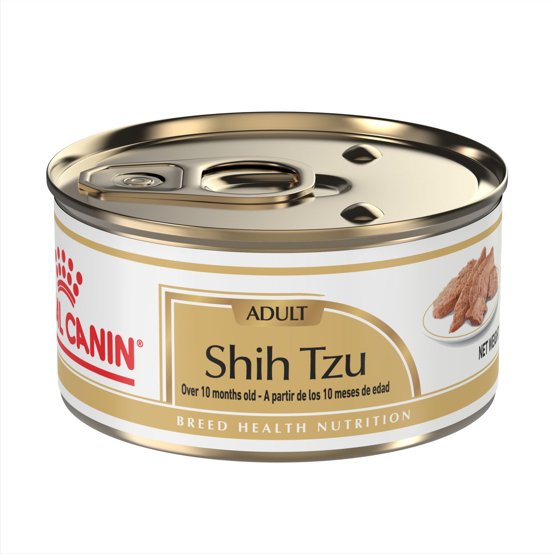 Royal Canin Breed Health Nutrition Shih Tzu Adult Loaf In Sauce Canned Dog Food