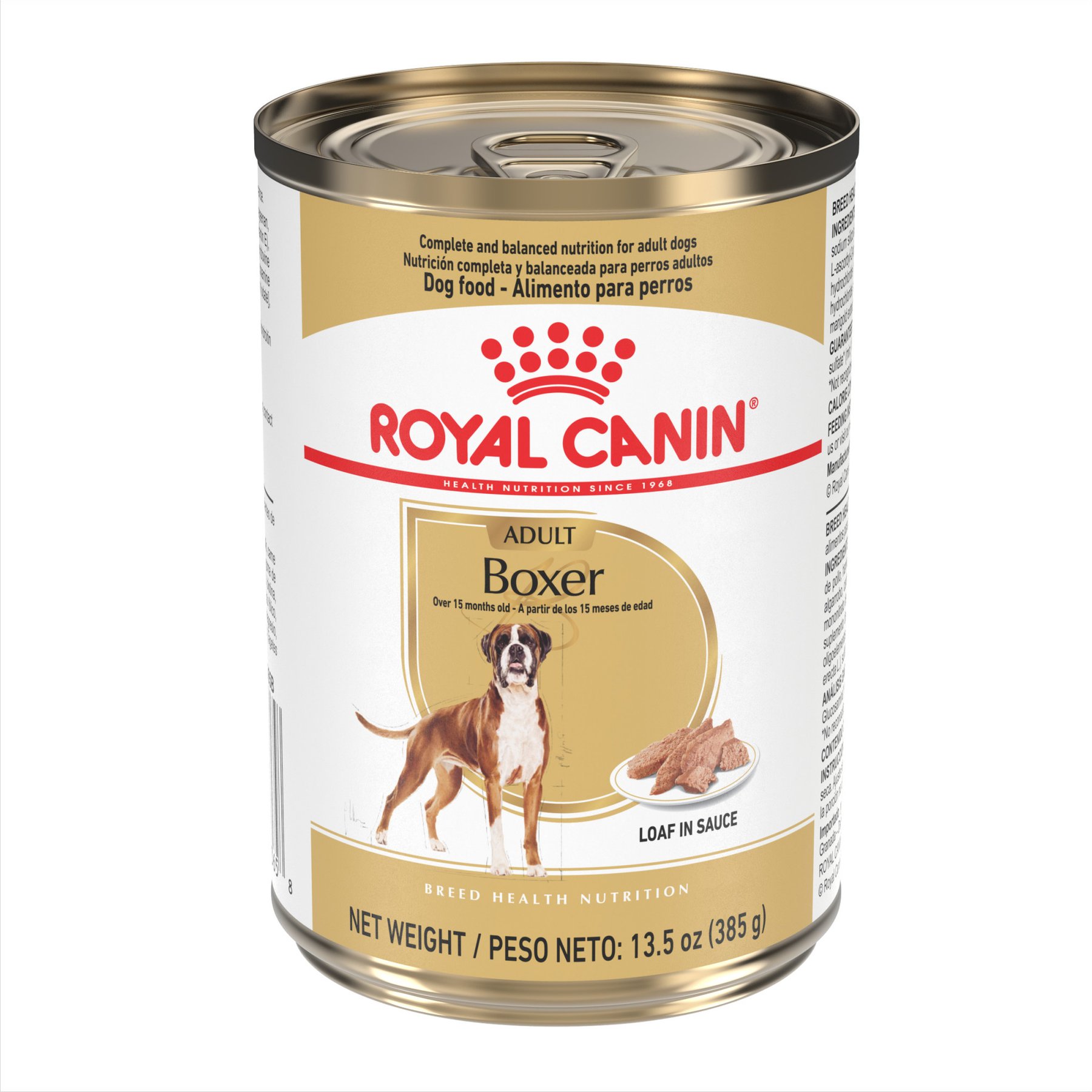 Royal Canin Breed Health Nutrition Boxer Loaf Pate Adult Wet Dog Food