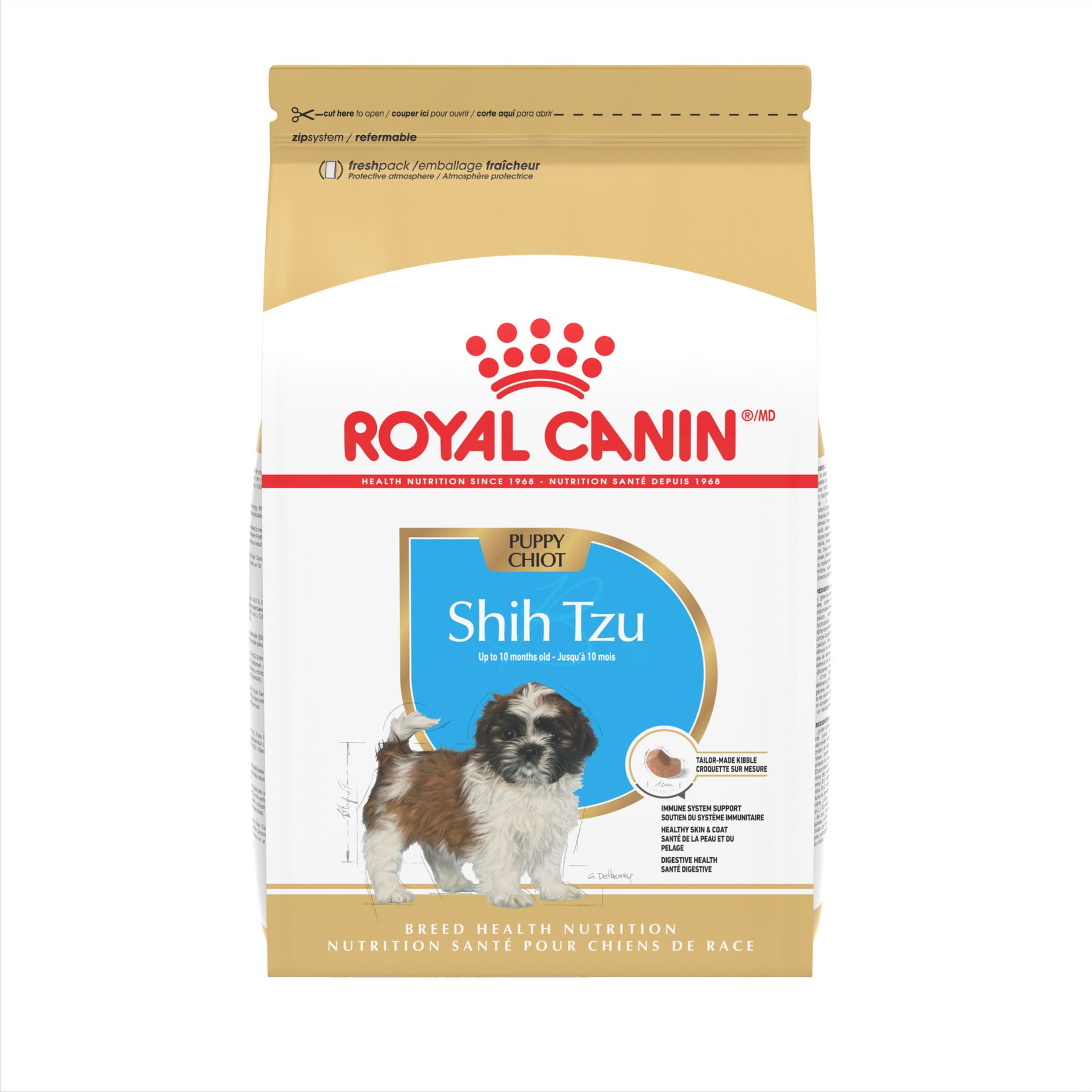 Royal Canin Breed Health Nutrition Shih Tzu Puppy Dry Dog Food
