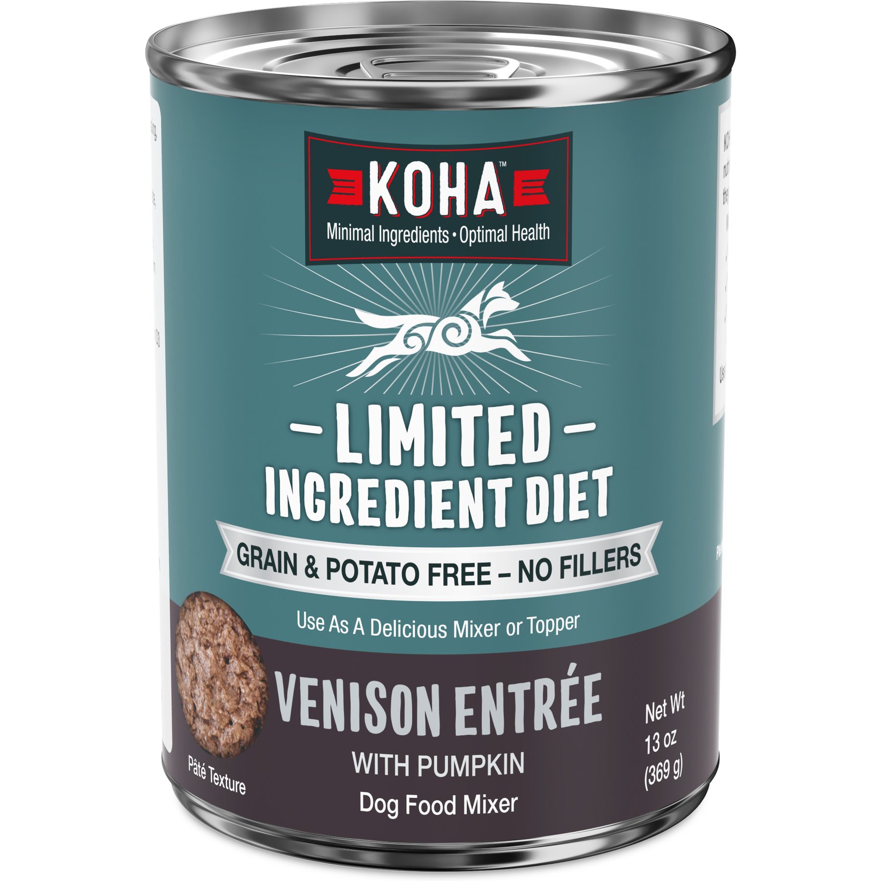 KOHA Limited Ingredient Diet Venison Entree Grain-Free Wet Dog Food
