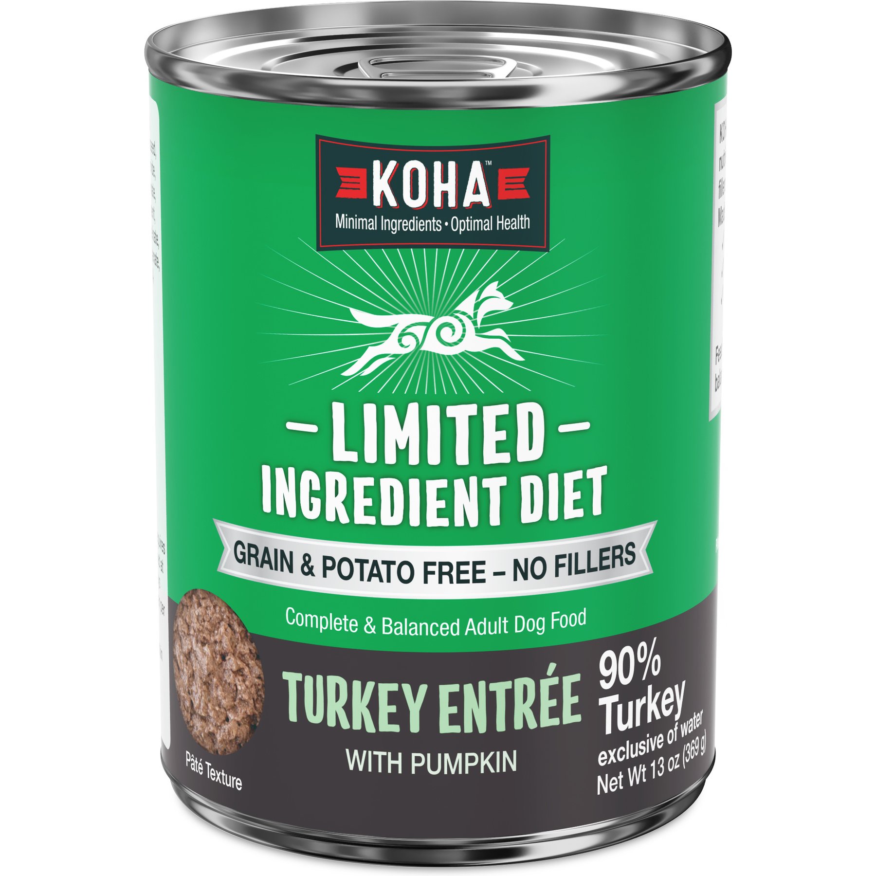 KOHA Limited Ingredient Diet Turkey Entree Grain-Free Wet Dog Food