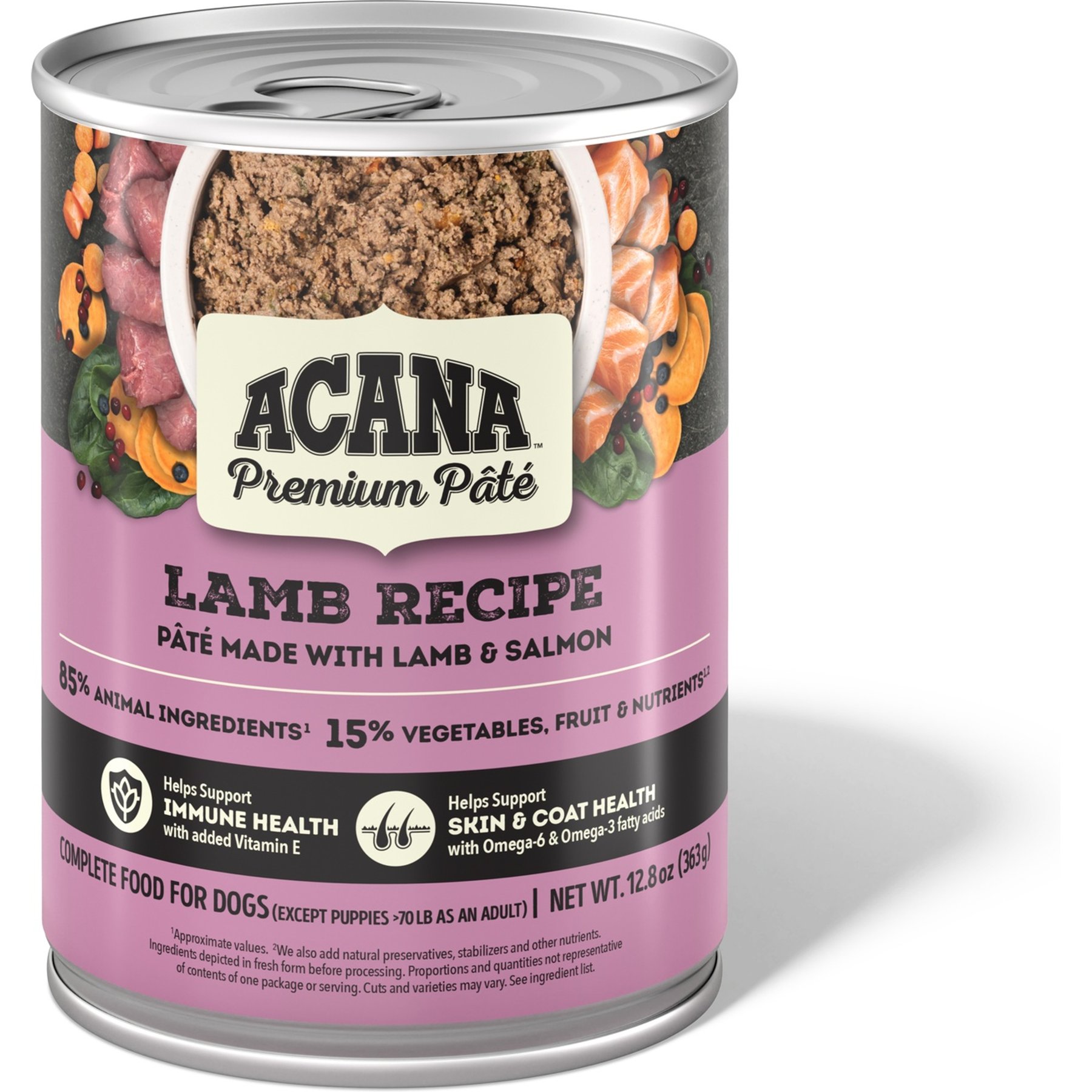 ACANA Premium Pate Lamb in Bone Broth Grain-Free Wet Dog Food