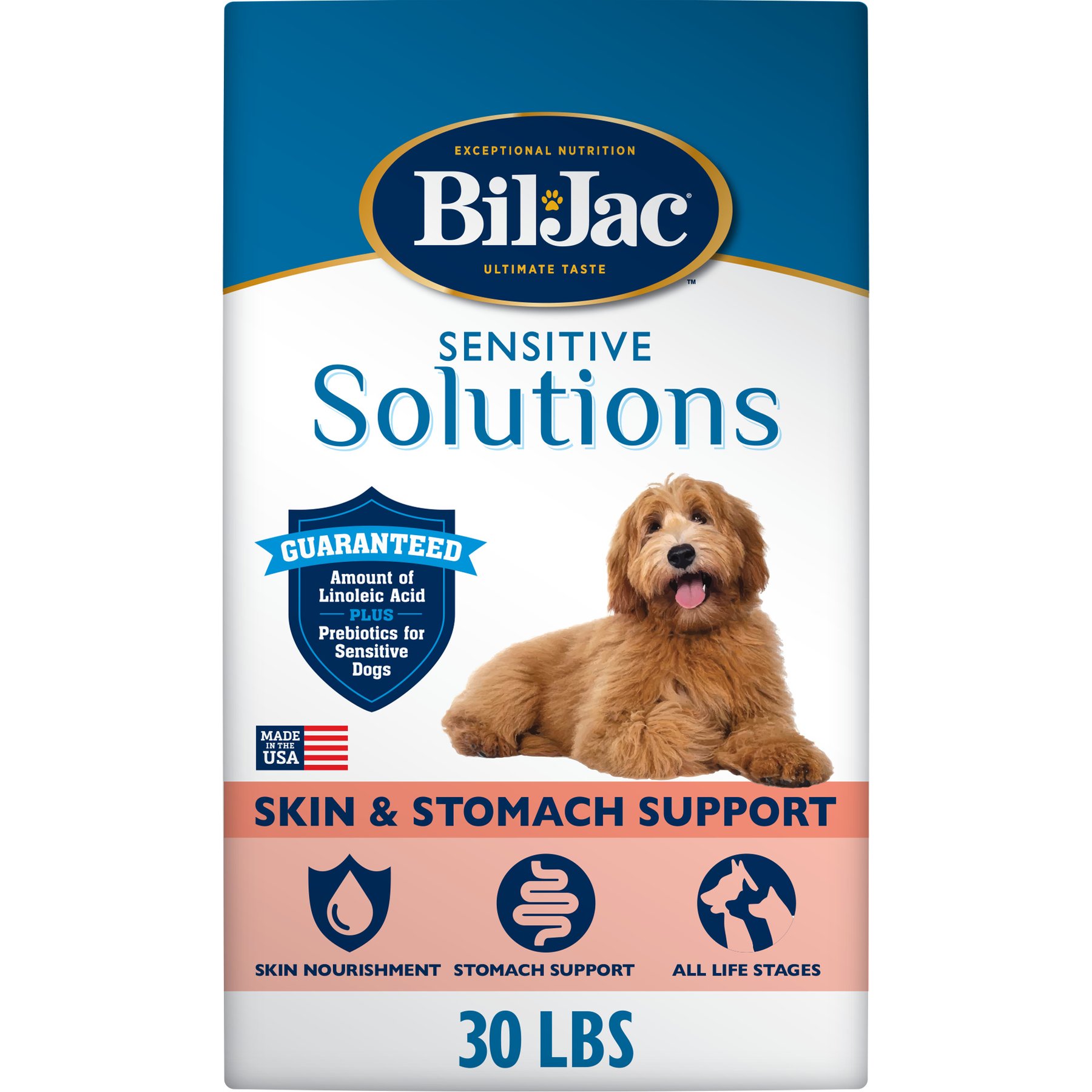 Bil-Jac Sensitive Solutions Chicken & Whitefish Recipe Dry Dog Food