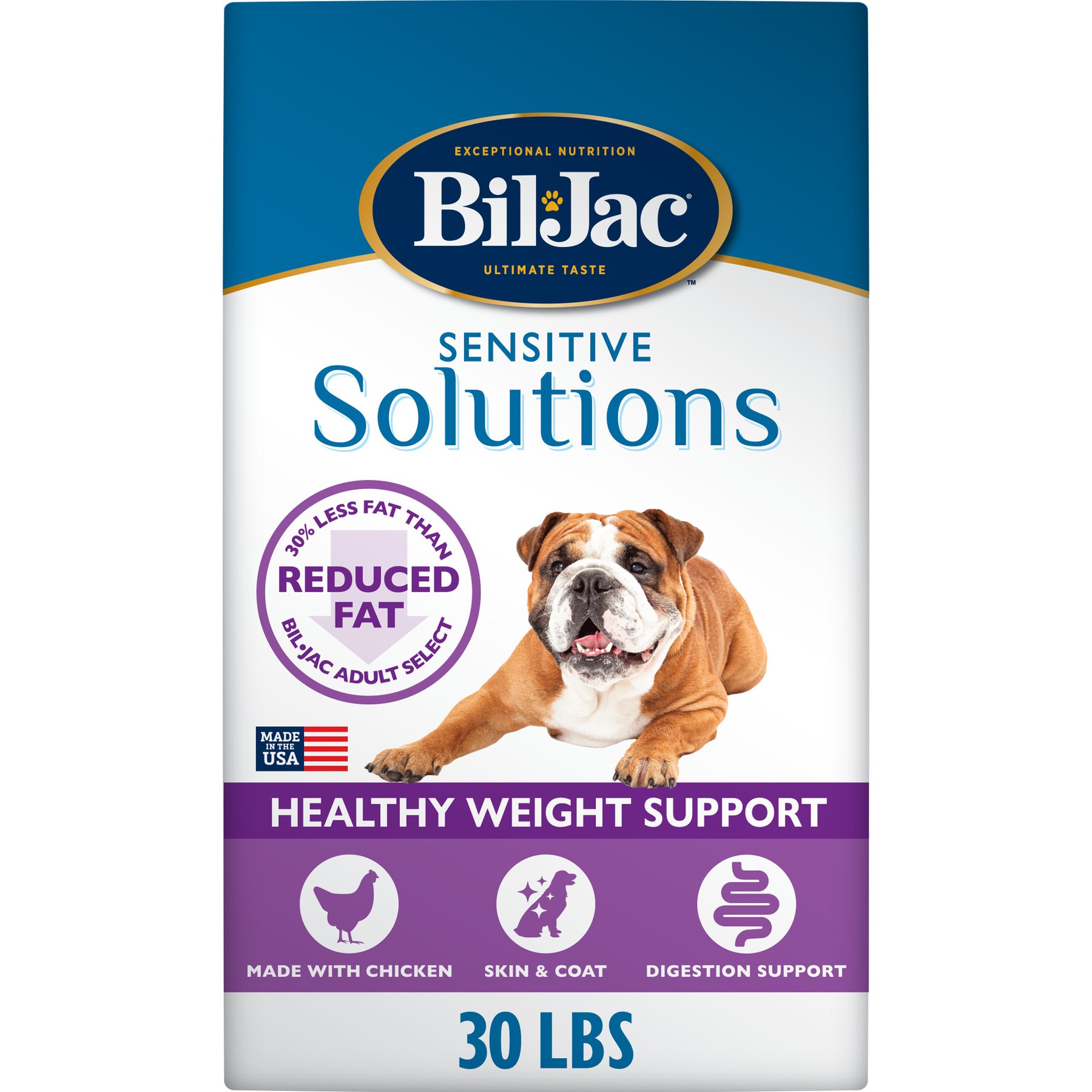 Bil-Jac Reduced Fat Chicken Recipe Dry Dog Food
