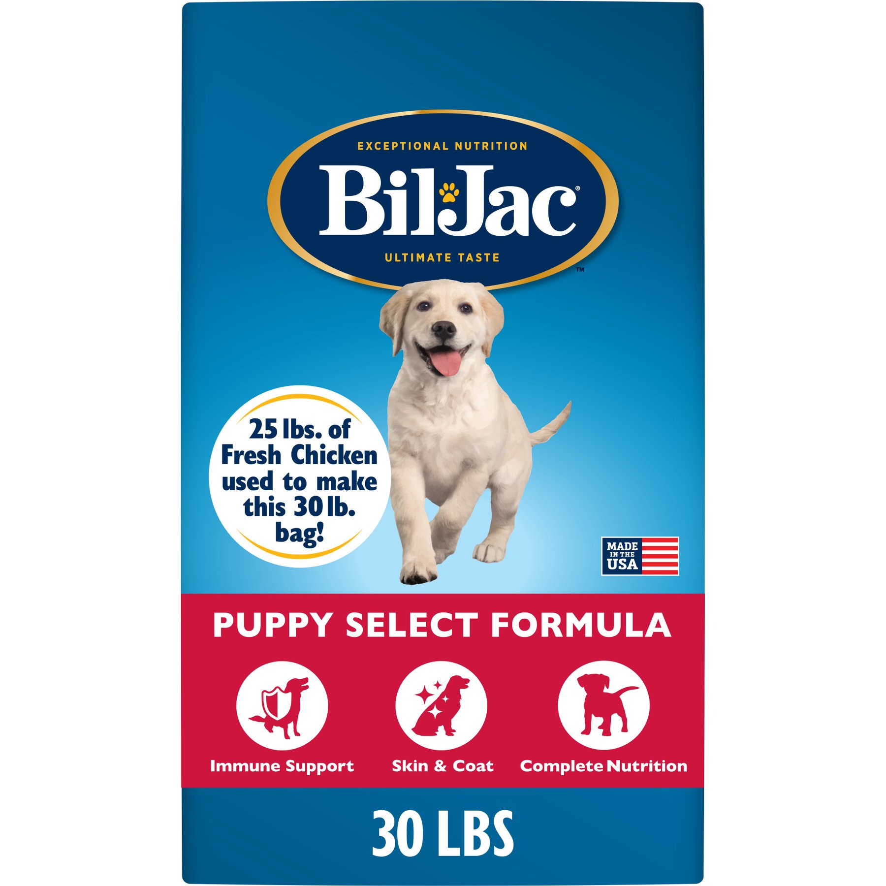 Bil-Jac Puppy Select Chicken Recipe Dry Dog Food