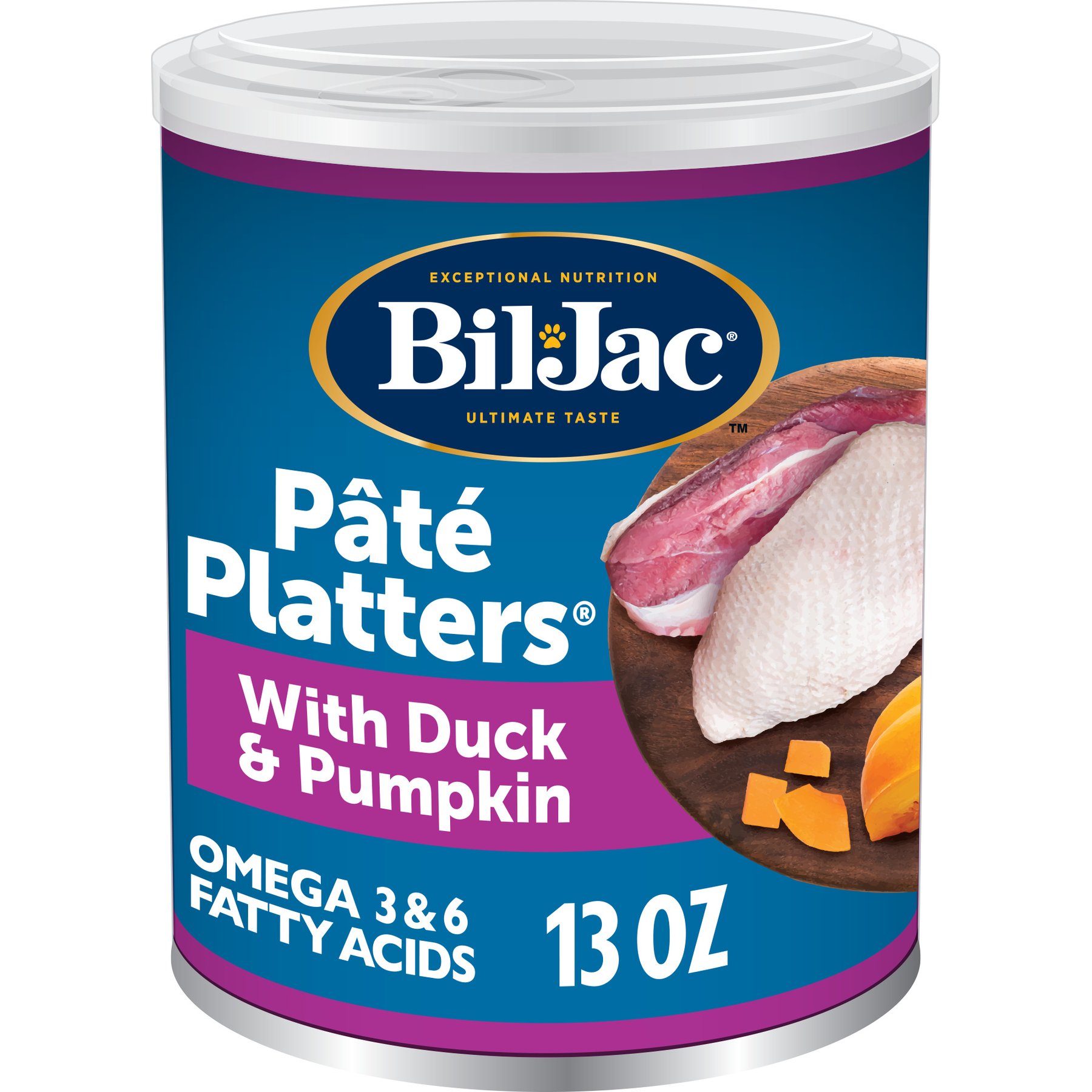 Bil-Jac Pate Platters with Duck & Pumpkin Canned Dog Food
