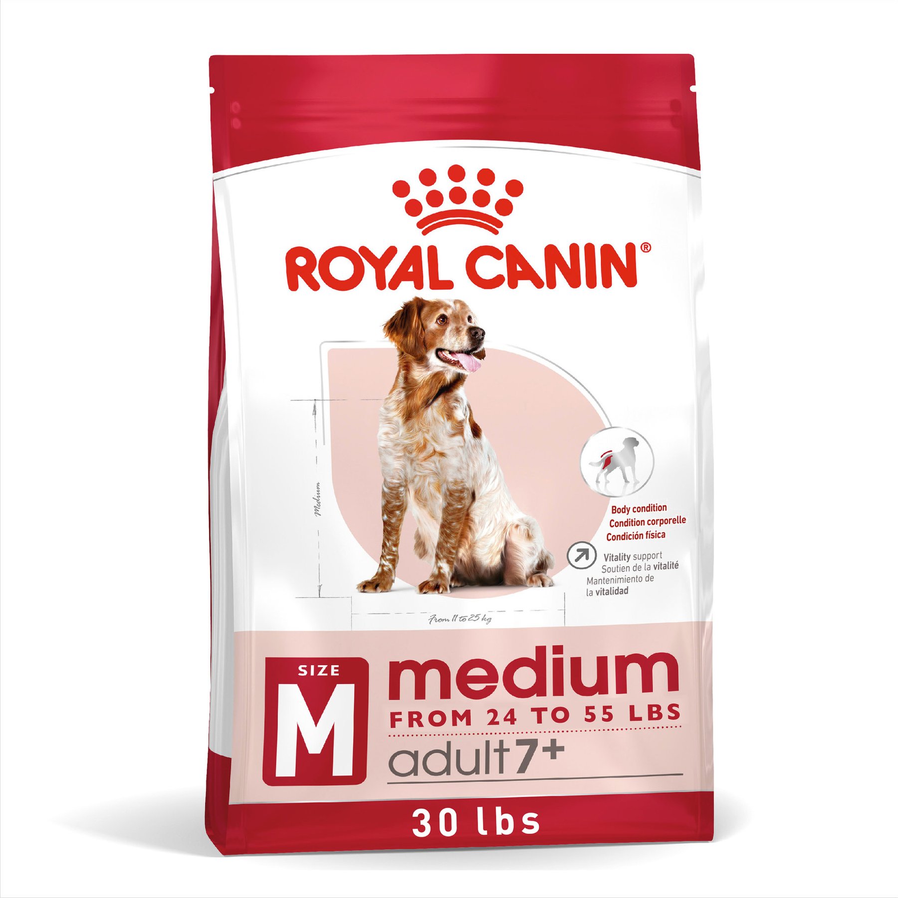 Royal Canin Size Health Nutrition Medium Adult 7+ Dry Dog Food