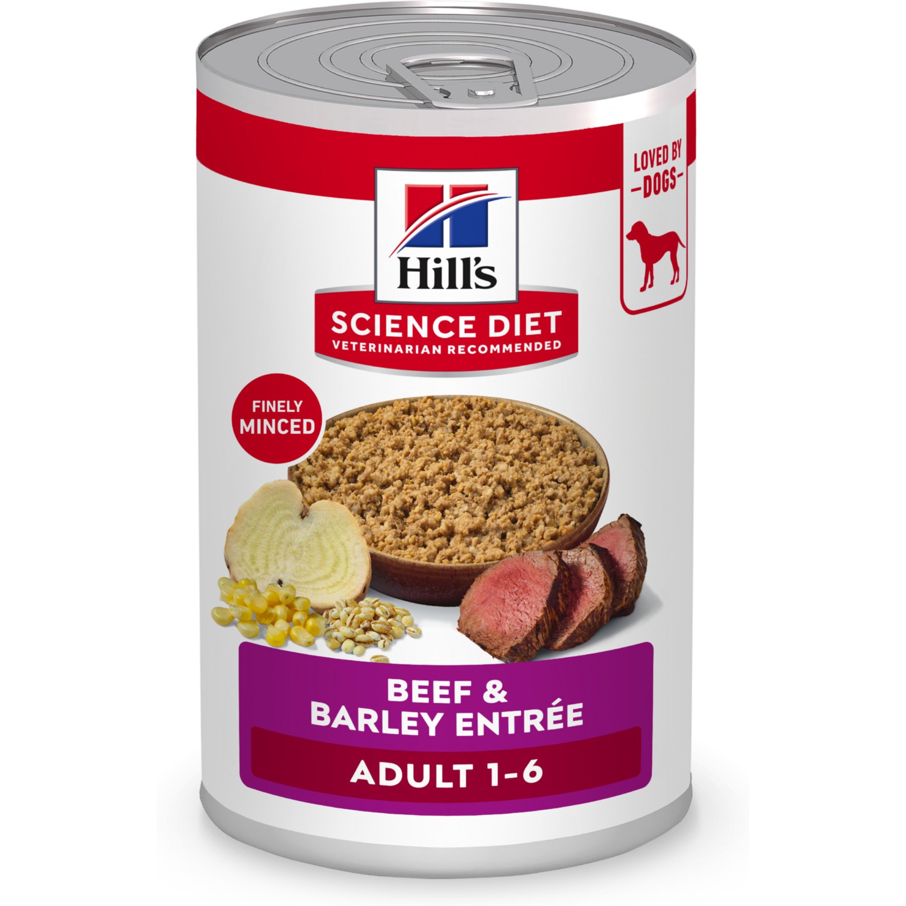 Hill's Science Diet Adult Beef & Barley Entree Wet Dog Food