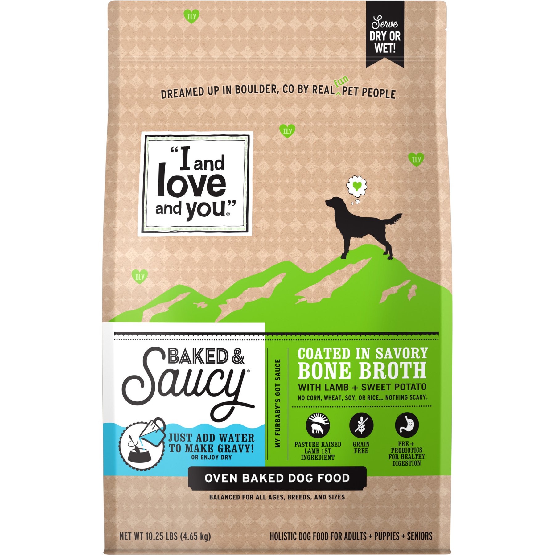 I and Love and You Baked & Saucy with Lamb & Sweet Potato Grain-Free Dry Dog Food