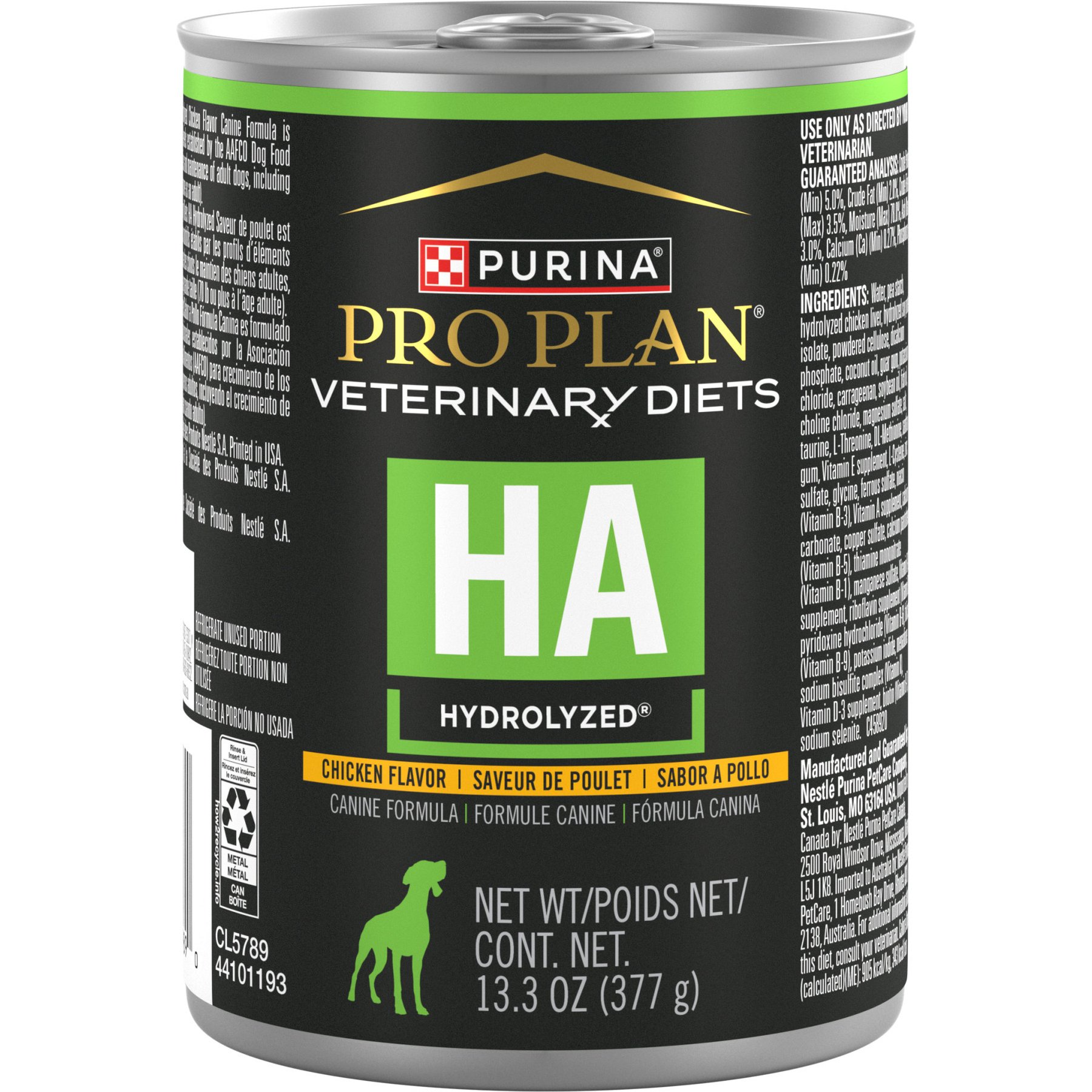 Purina Pro Plan Veterinary Diets HA Hydrolyzed Chicken Flavor Wet Dog Food