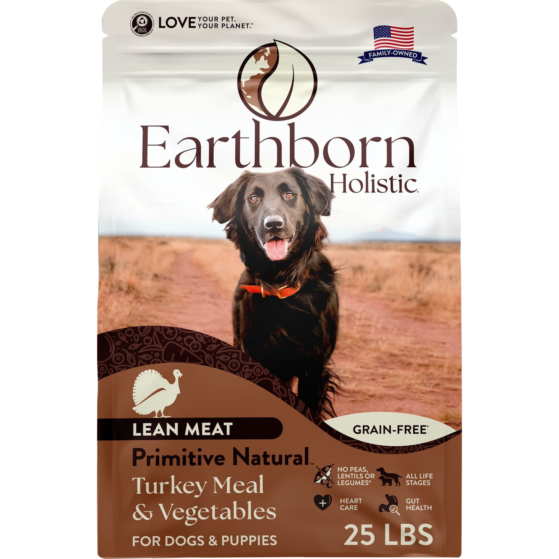 Earthborn Holistic Primitive Natural Turkey Meal & Vegetables Grain-Free Dry Dog Food