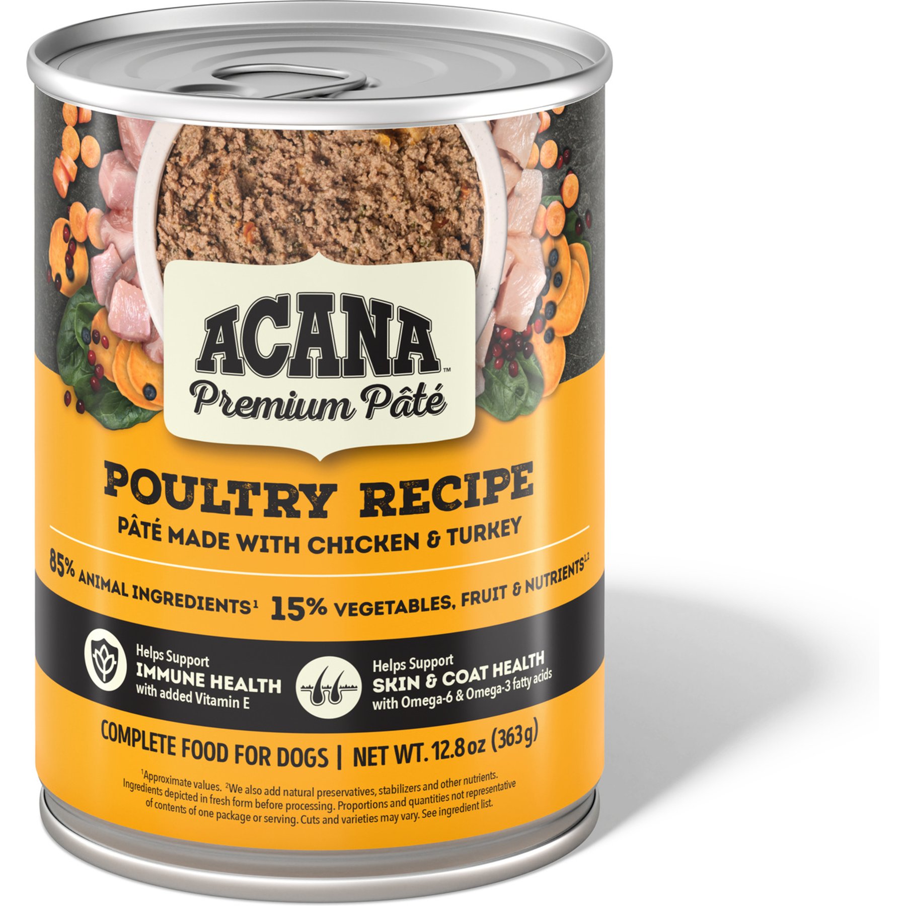 ACANA Premium Pate Poultry in Bone Broth Grain-Free Wet Dog Food