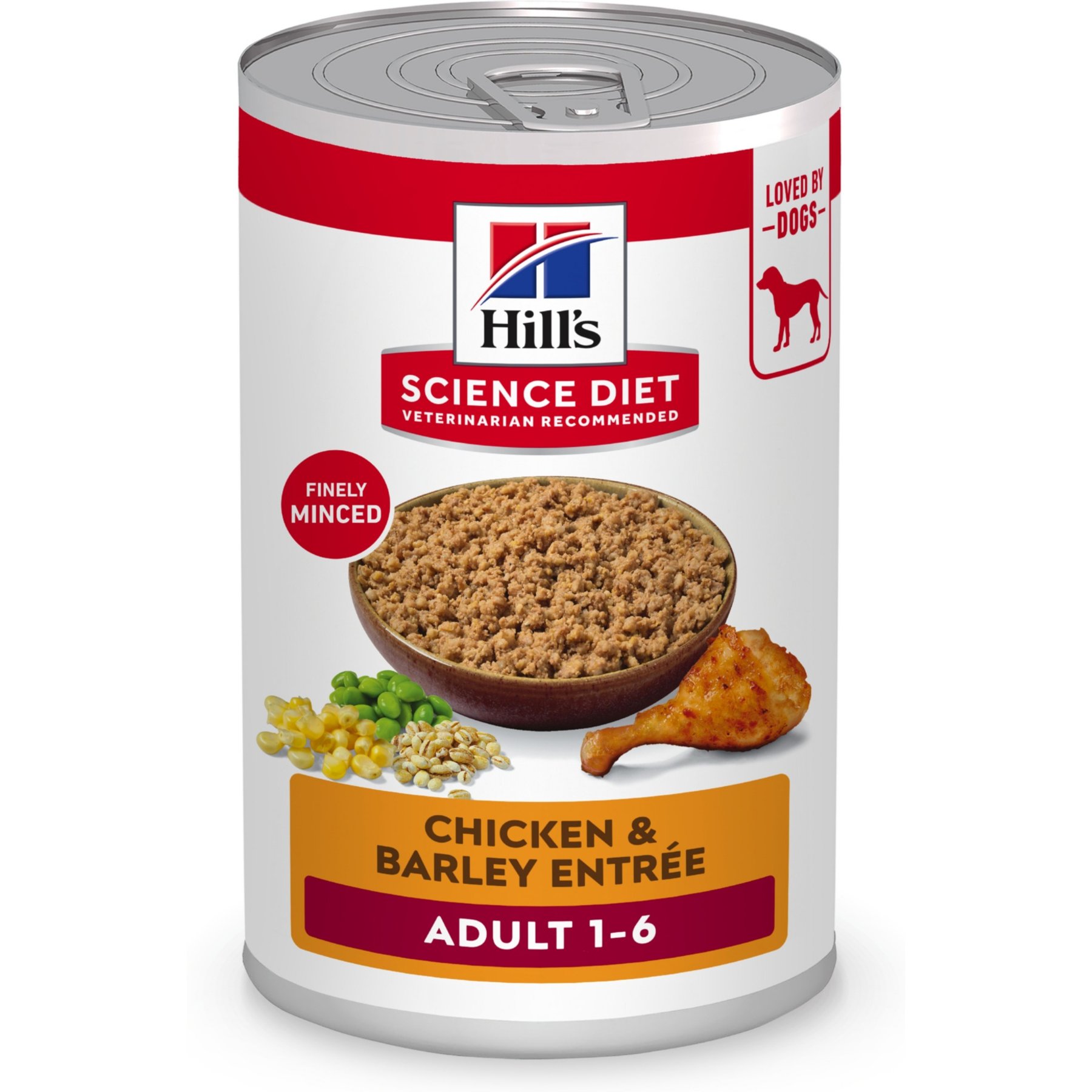 Hill's Science Diet Adult Chicken & Barley Entree Wet Dog Food