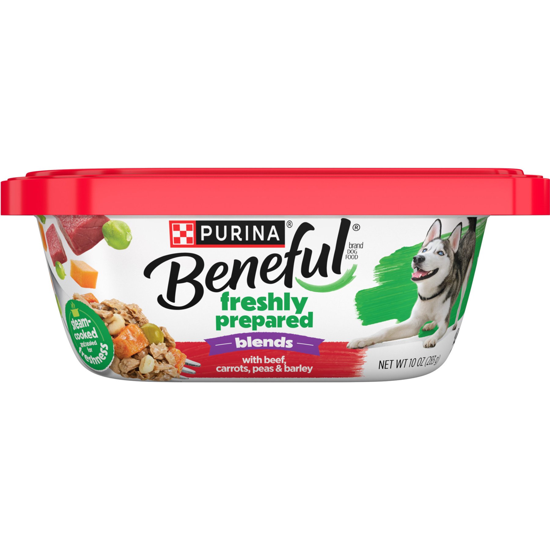 Purina Beneful Chopped Blends with Beef, Carrots, Peas & Barley Wet Dog Food
