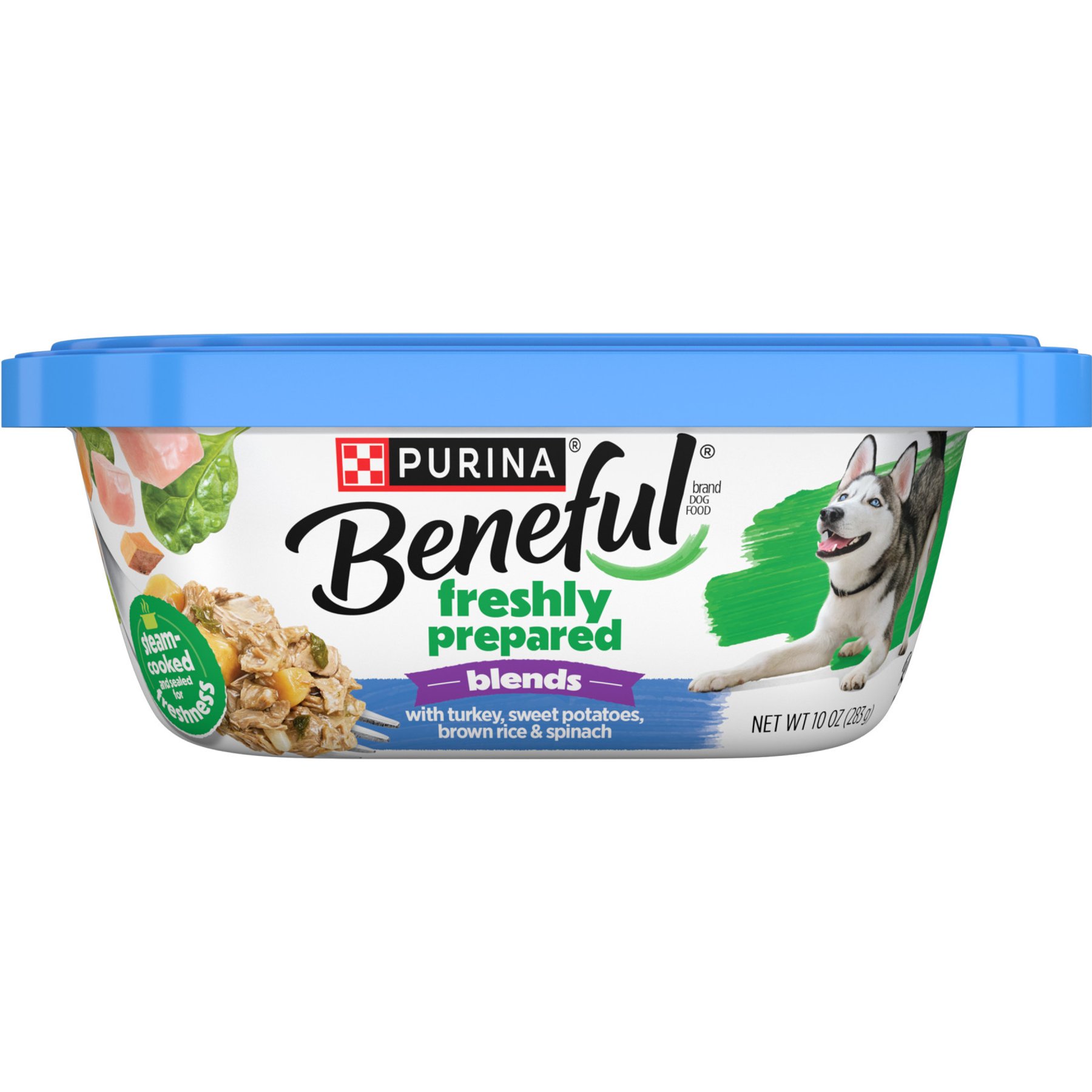 Purina Beneful Freshly Prepared Blends With Turkey, Sweet Potatoes, Brown Rice & Spinach Wet Dog Food