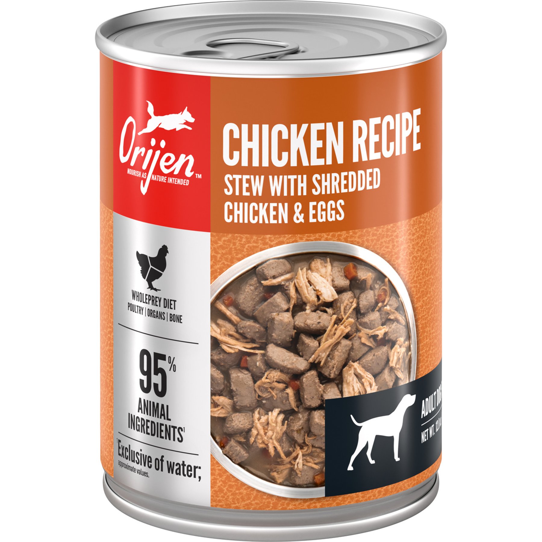 ORIJEN Real Meat Shreds Chicken Stew Wet Dog Food