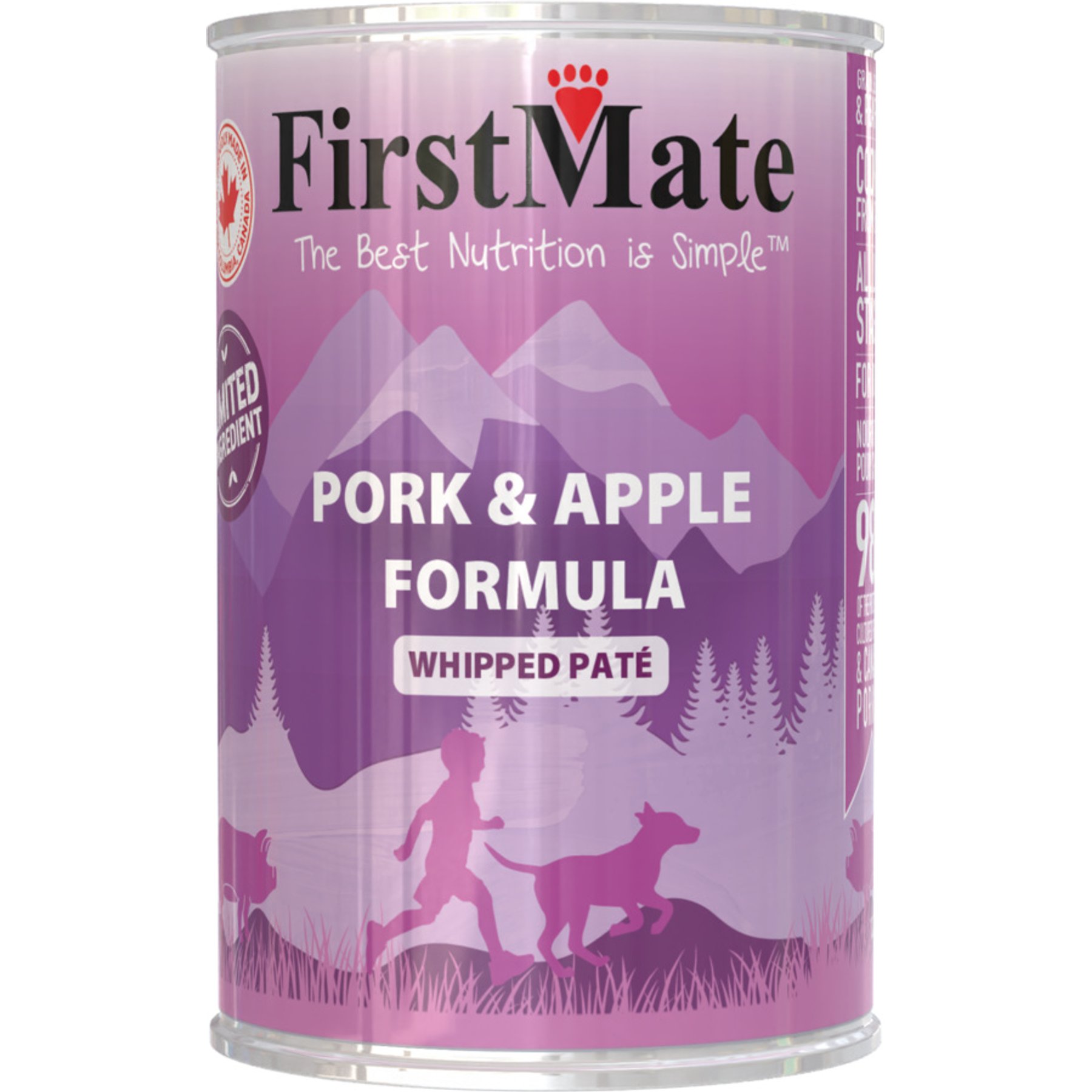 Firstmate Limited Ingredient Pork & Apple Wet Dog Food