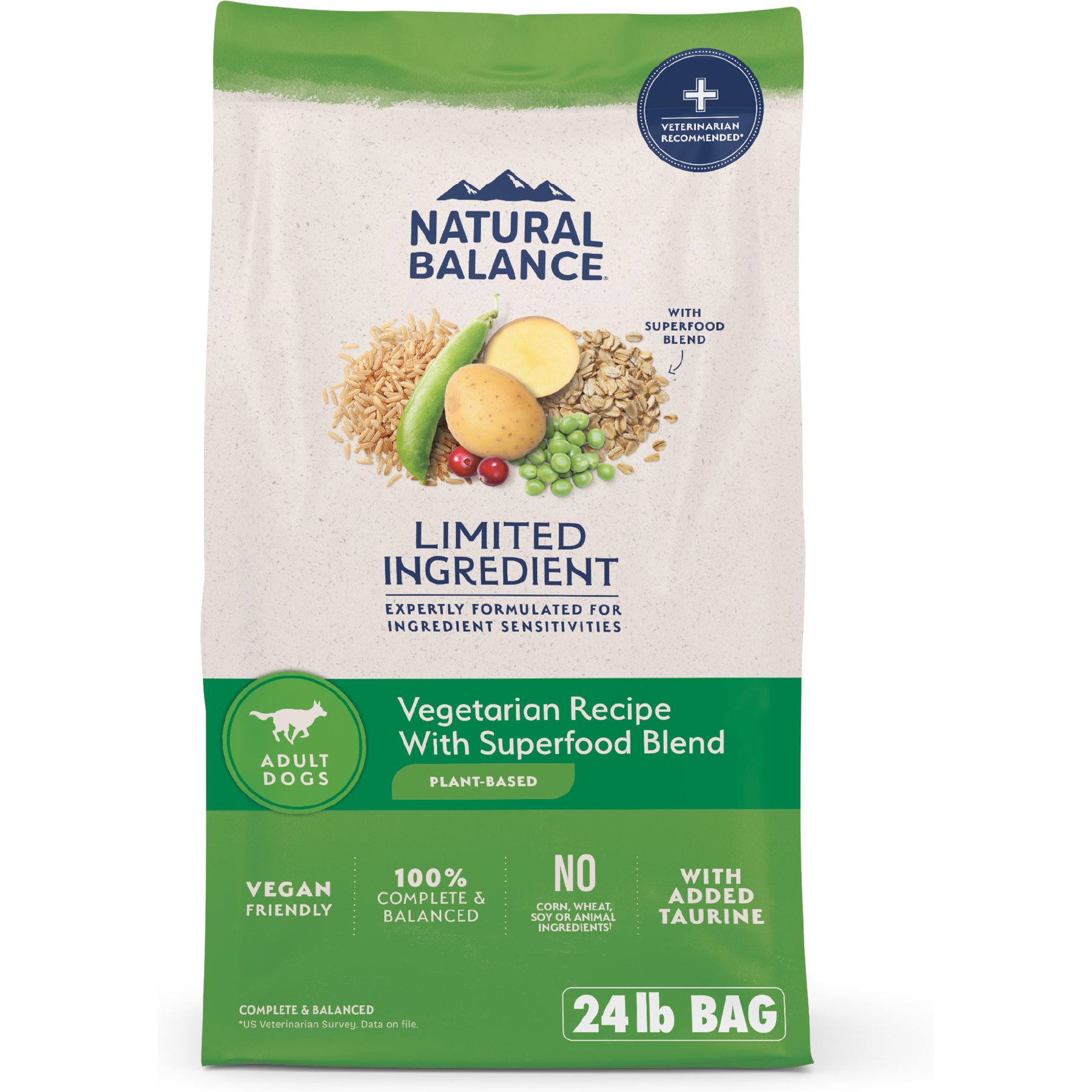 Natural Balance Limited Ingredient Vegetarian Recipe Dry Dog Food