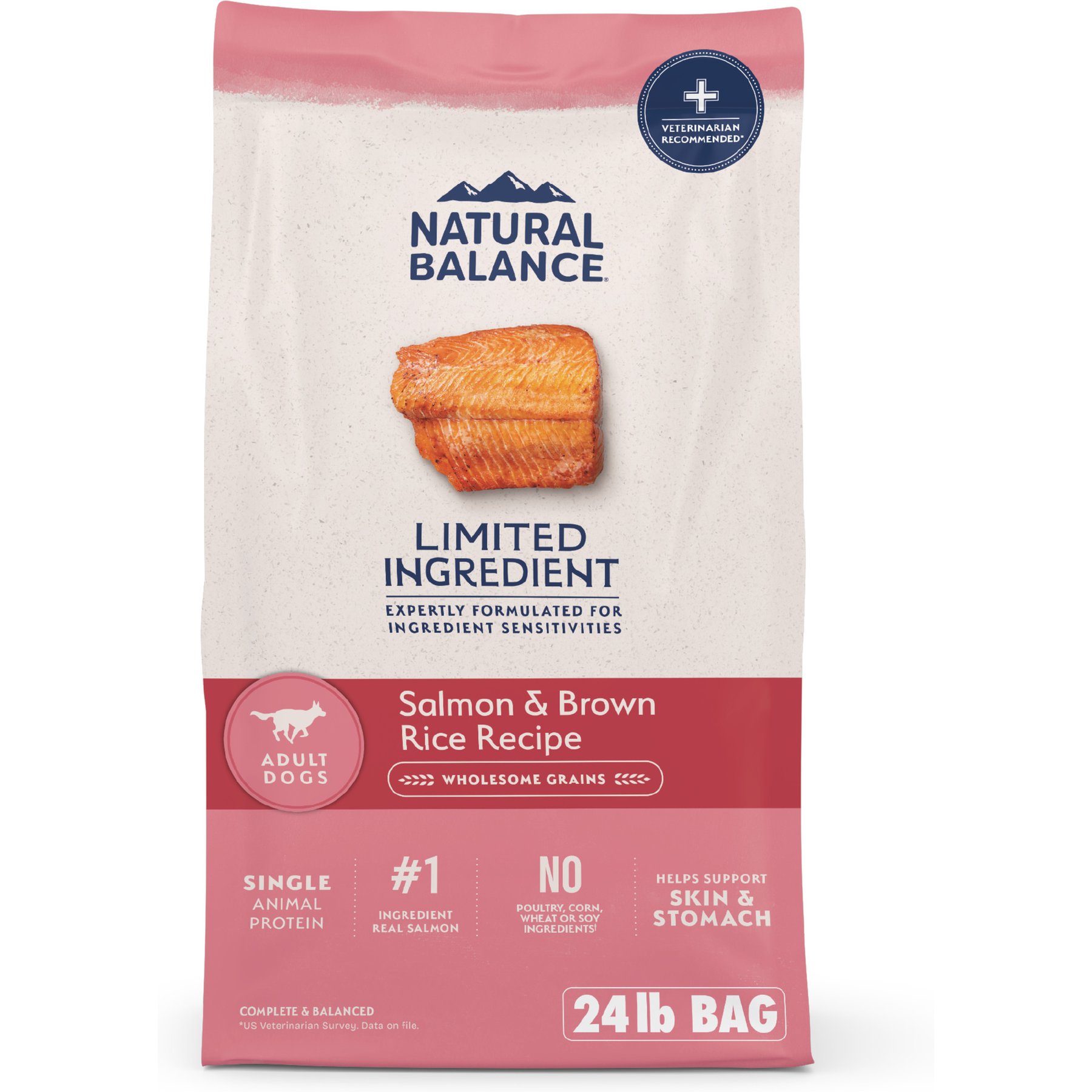 Natural Balance Limited Ingredient Salmon & Brown Rice Recipe Dry Dog Food