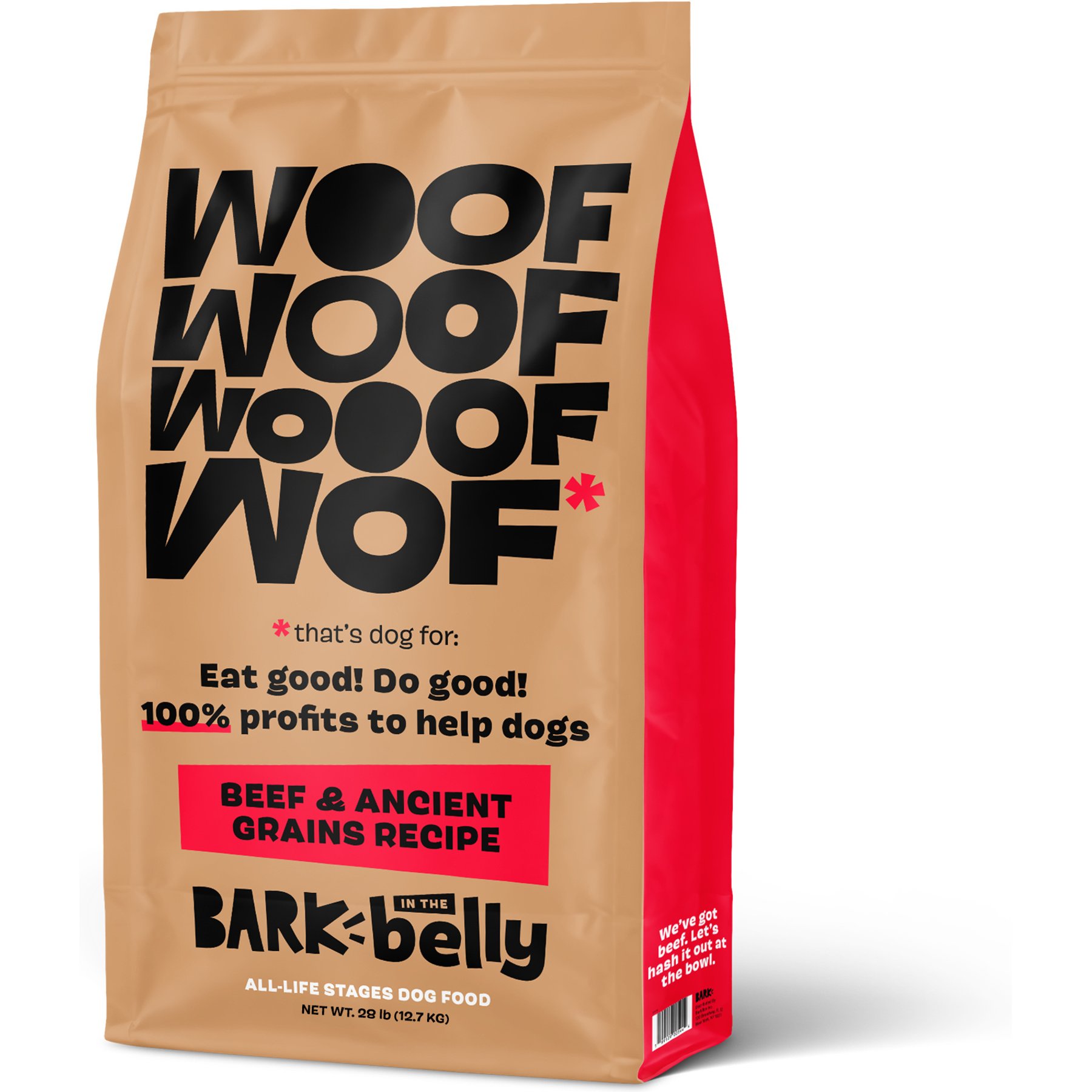 BARK in the Belly Beef & Ancient Grains Recipe Dog Food