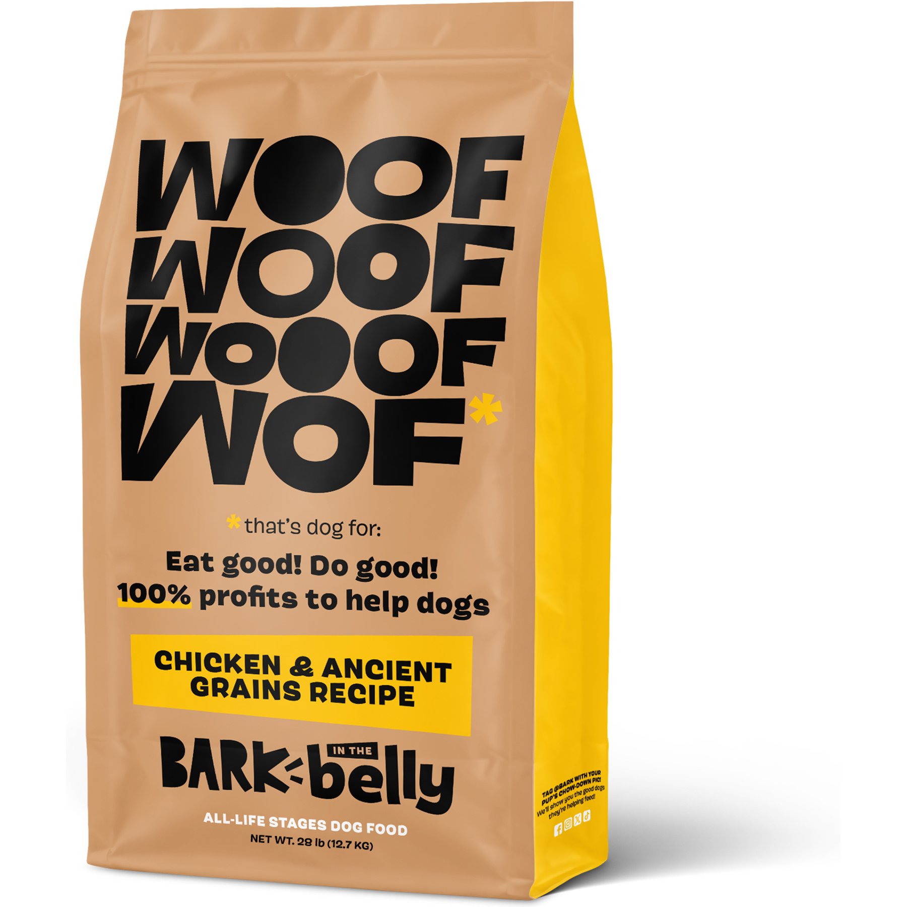 BARK in the Belly Chicken & Ancient Grains Recipe Dog Food