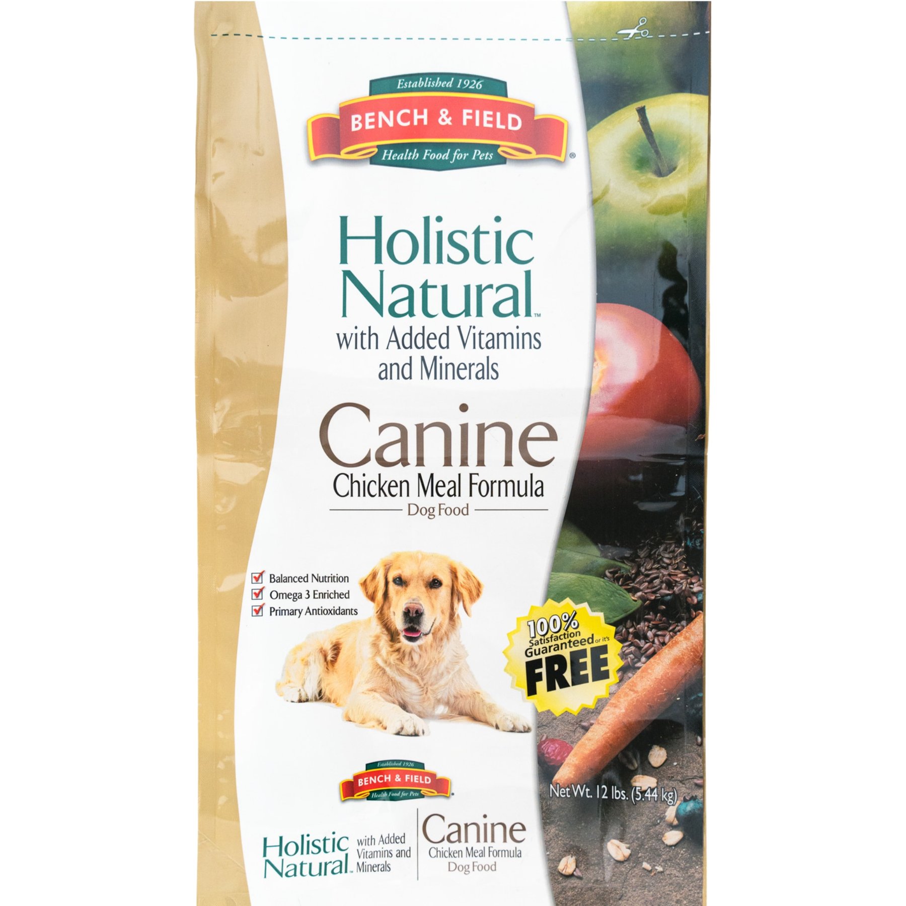 Bench & Field Holistic Natural Formula Dry Dog Food