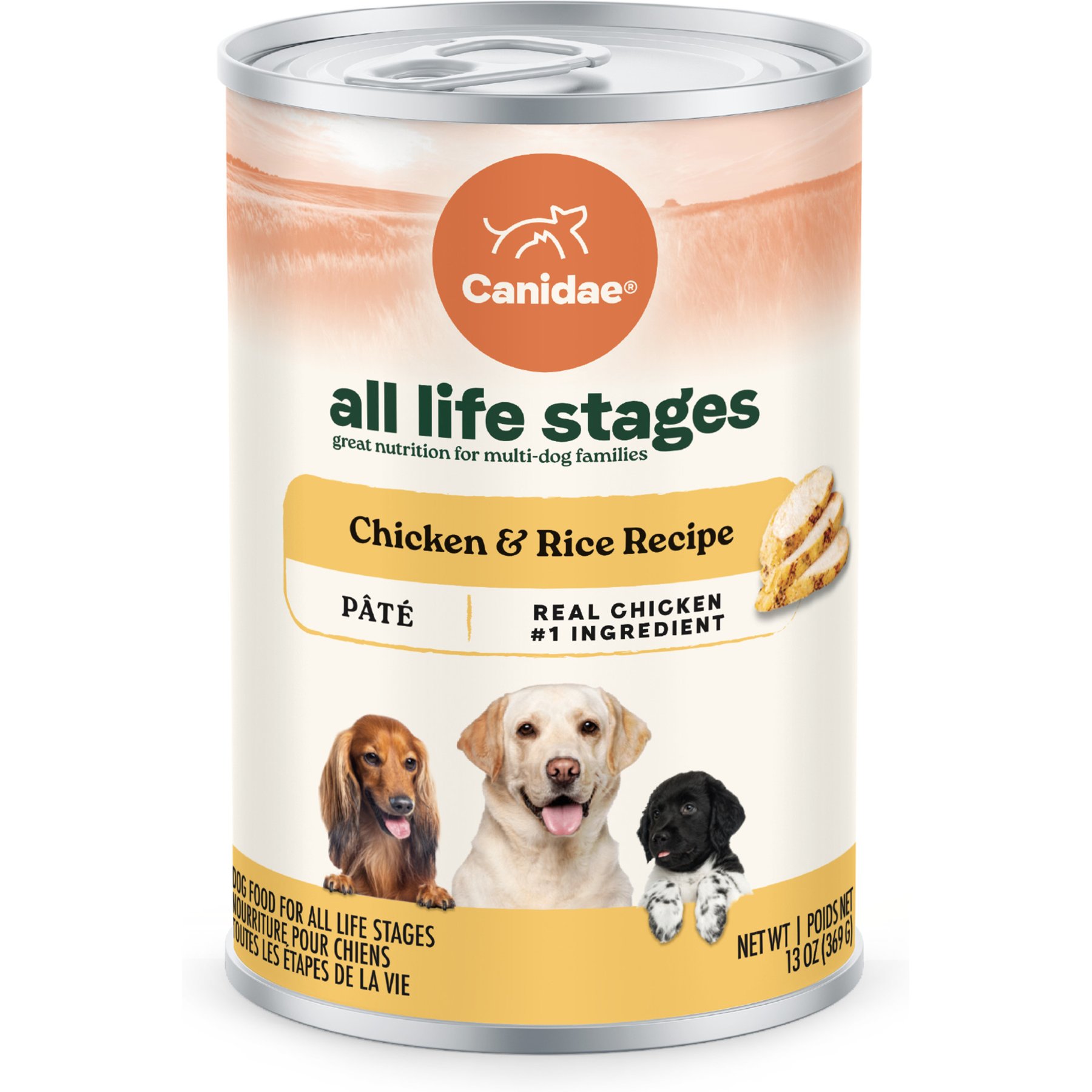CANIDAE All Life Stages Chicken & Rice Formula Canned Dog Food