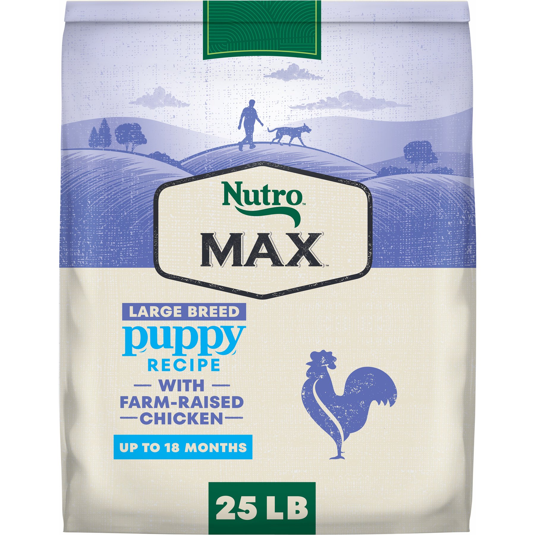 Nutro Max Puppy Large Breed Farm-Raised Chicken Recipe Natural Dry Dog Food