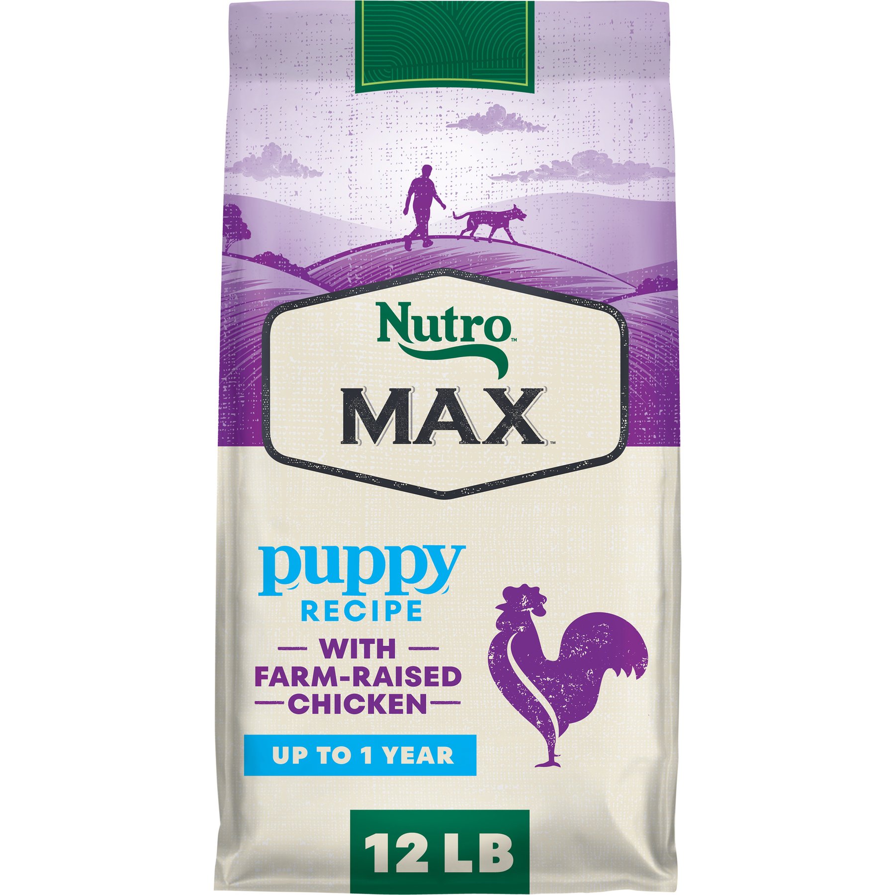 Nutro Max Puppy Farm-Raised Chicken Recipe Natural Dry Dog Food
