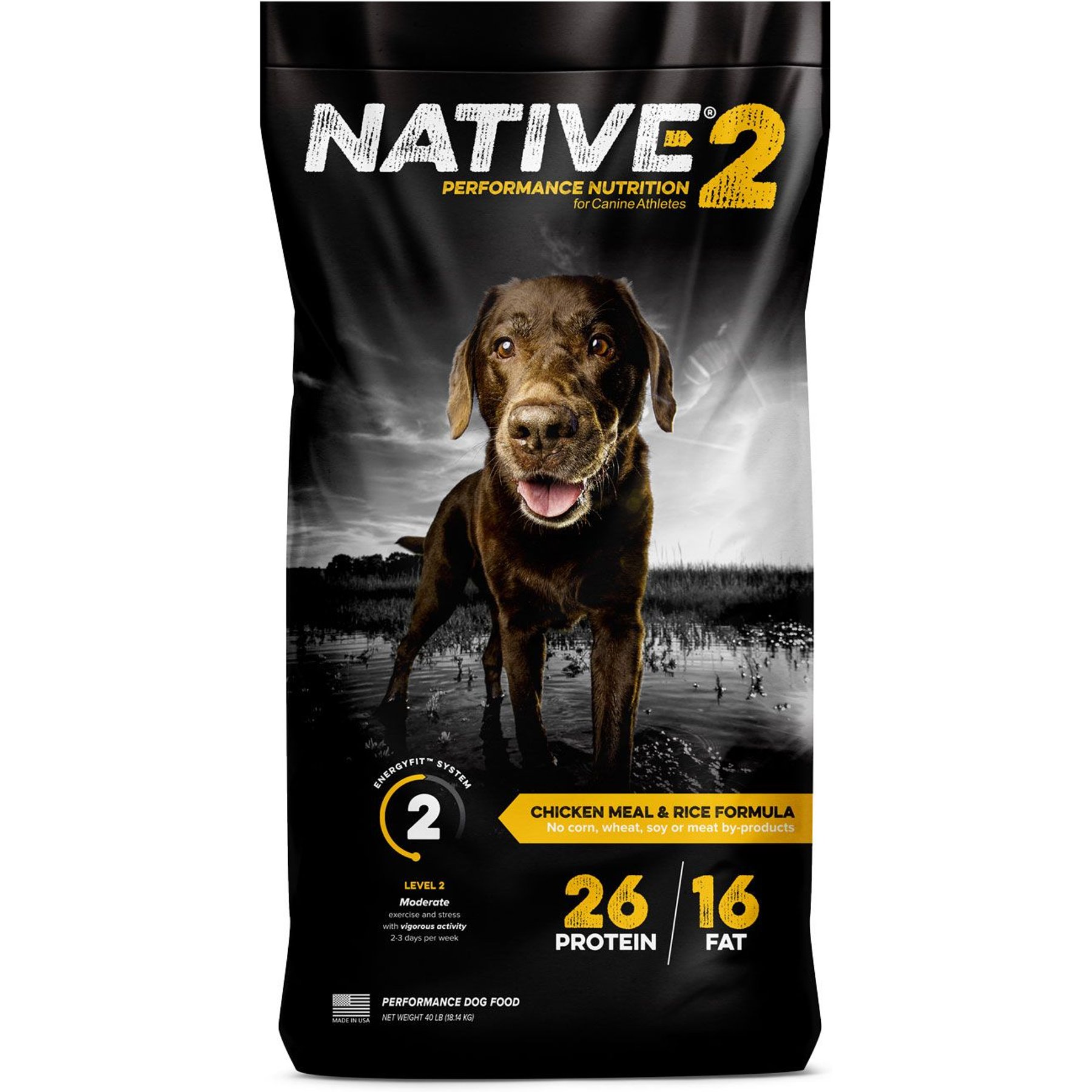 Native Level 2 Chicken Flavor Dry Dog Food